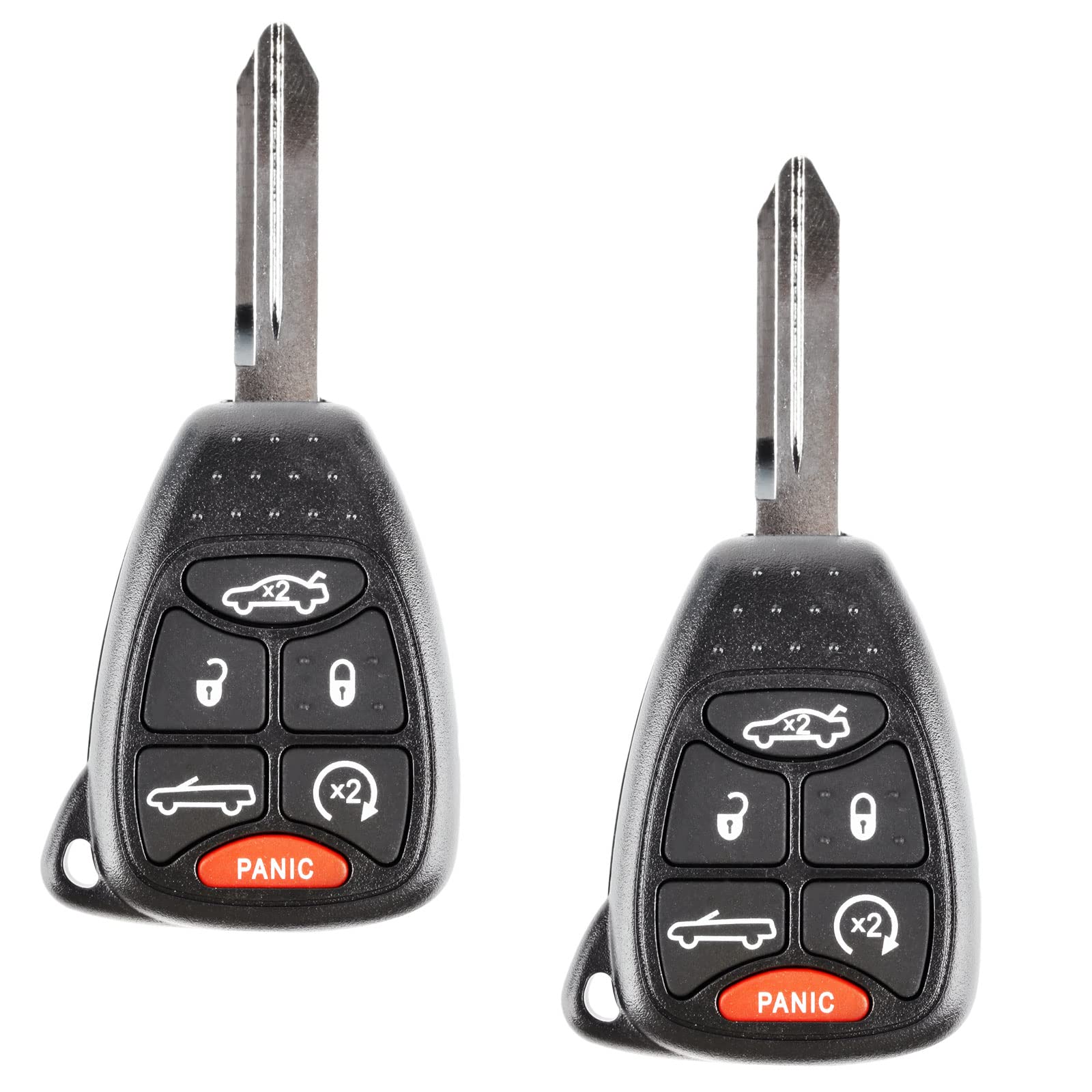 2X New Keyless Entry Remote Key Fob For 2007 2010 Chrysler Sebring & 2011 2014 Chrysler 200 (Oht692427Aa)