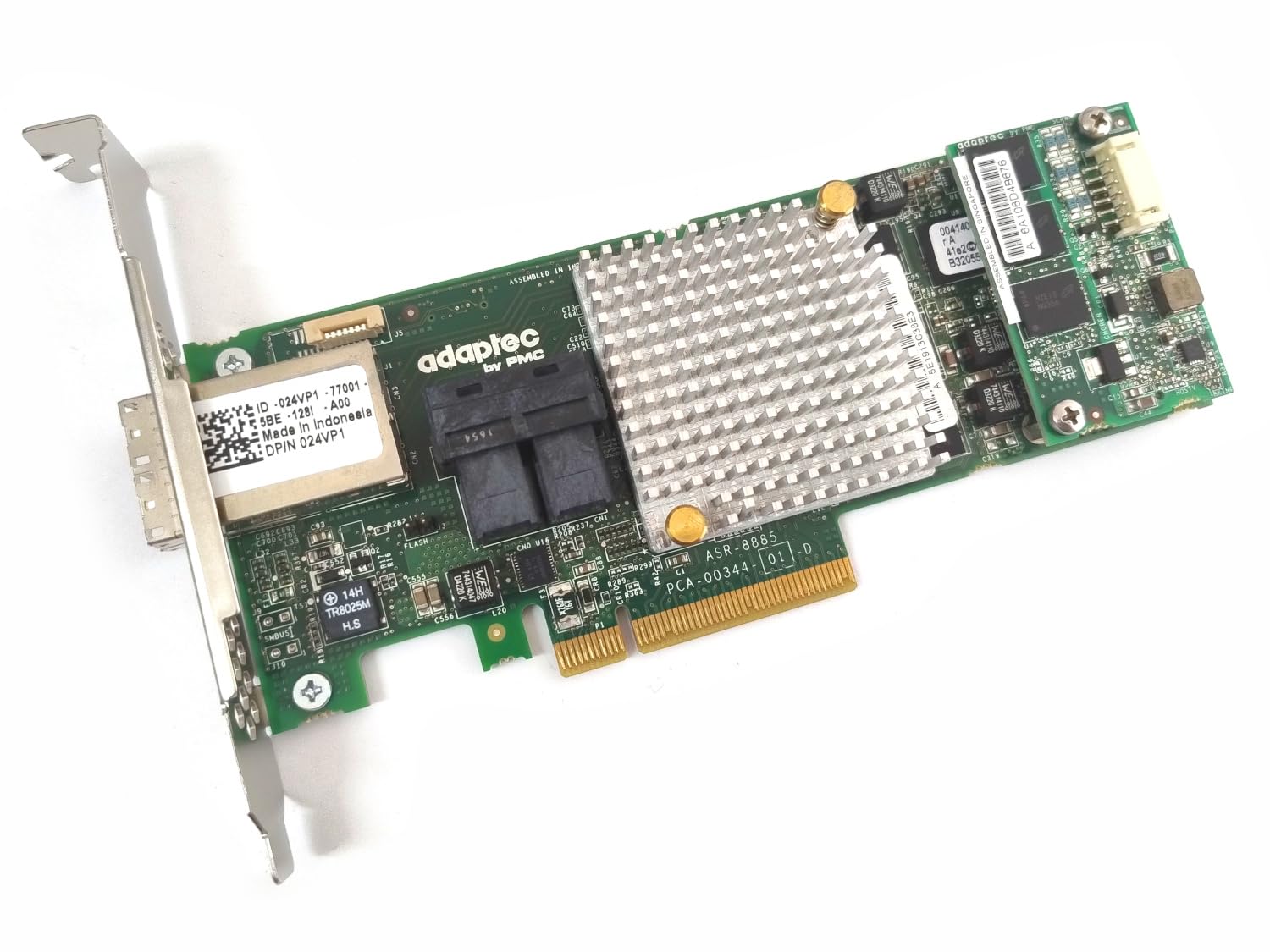 Adaptec Controller Card 2277000 R Raid 8885 Series 8 12Gb/S Pci Express Sas/Sata Adapters Brown Box