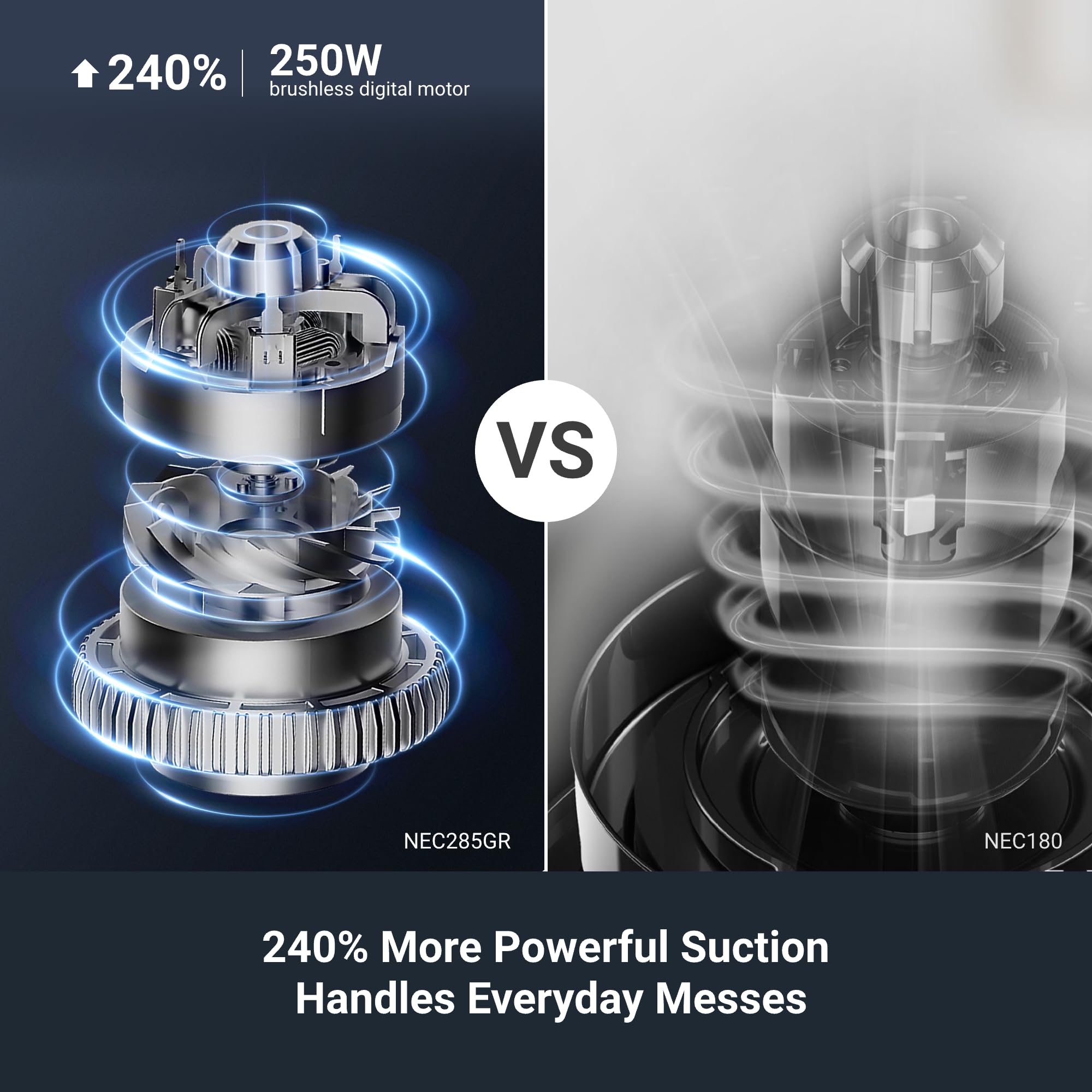 Eureka Rapidclean Pro Cordless Cleaner For Hard Floors Lightweight Vacuum Led Headlights, Convenient Stick And Handheld Vac, Gre