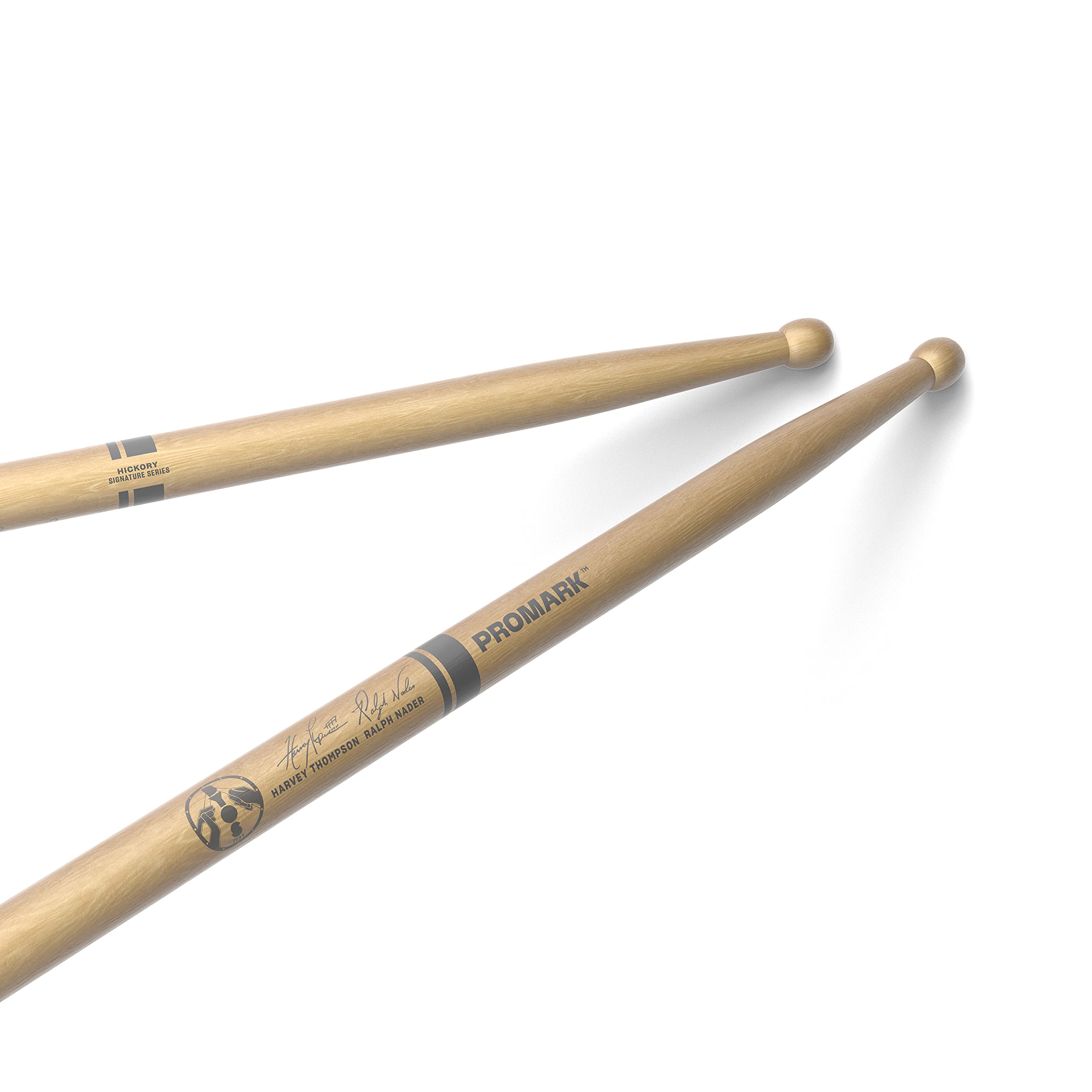 Promark TXDCBYOSW Bring Your Own Style BYOS Drumsticks, Hickory Oval Wood Tip