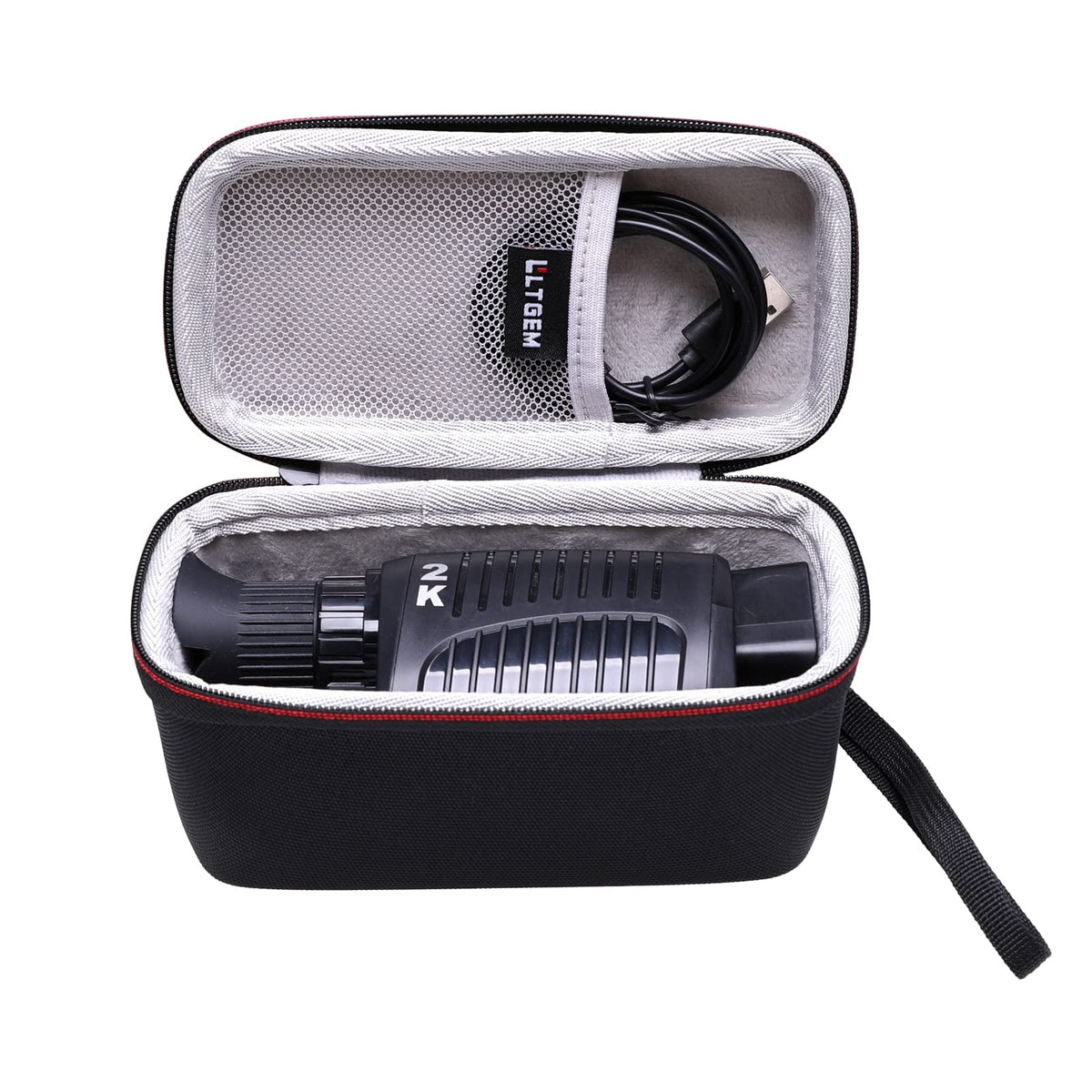 Monocular Case. Ltgem Hard Carrying Case Compatible For Vabsce/Night Digital Night Vision Monocular (6.5X3.4X3.0)   Protective C