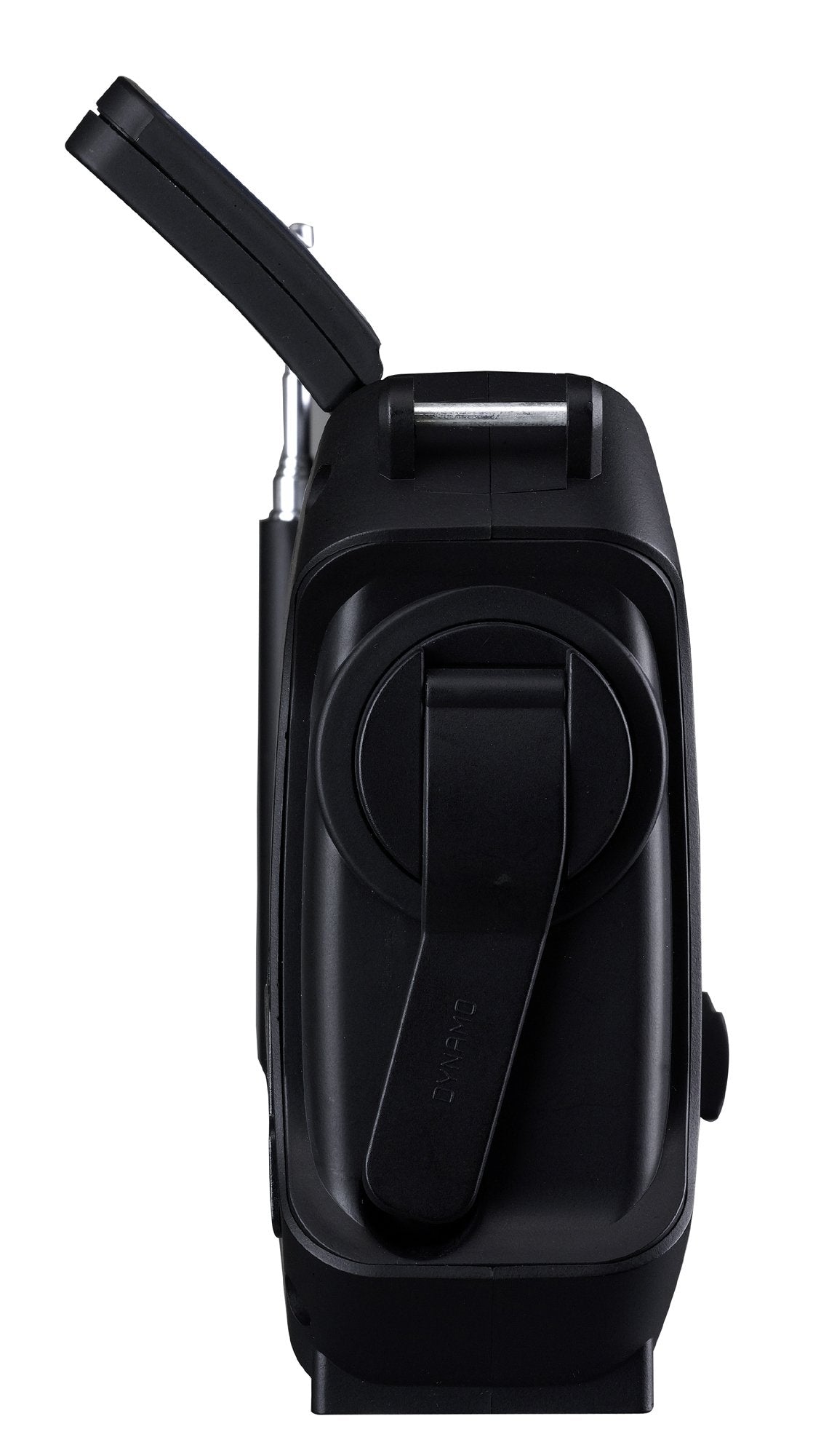 Kaito Ka500Ip-Blk Voyager Solar/Dynamo Am/Fm/Sw Noaa Weather Radio With Alert And Cell Phone Charger, Black