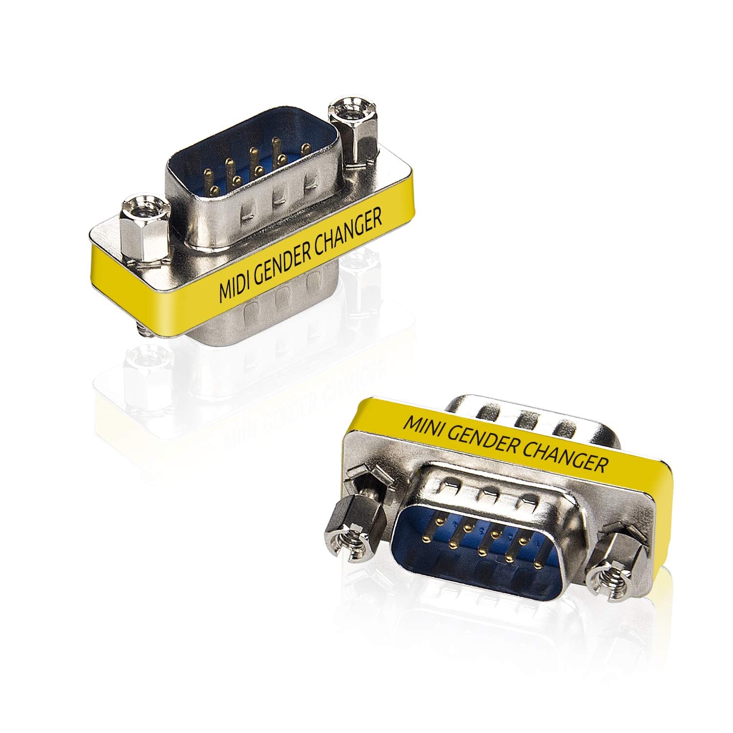 Linkstable Drivergenius Rd232M2M Db9 Serial Rs232 Com Gender Changer For Usb To Rs232 Serial Cable Adapter (Male/Male)