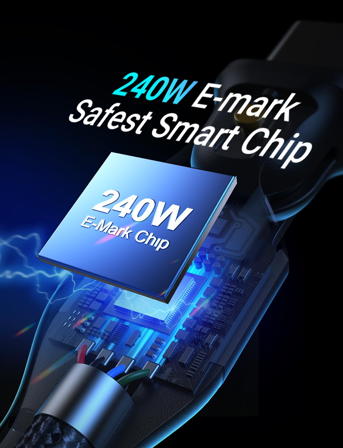 Aufu 240W Usb C To Usb C Cable 6Ft(2 Pack), Usbc To Usbc Dual Head 180� Rotation/C To C Cable/High Speed Usb C Cable/Usb C Fast Charging Cable For Phone 16/15/Ma Book/Pad Series, Samsung Galaxy Series