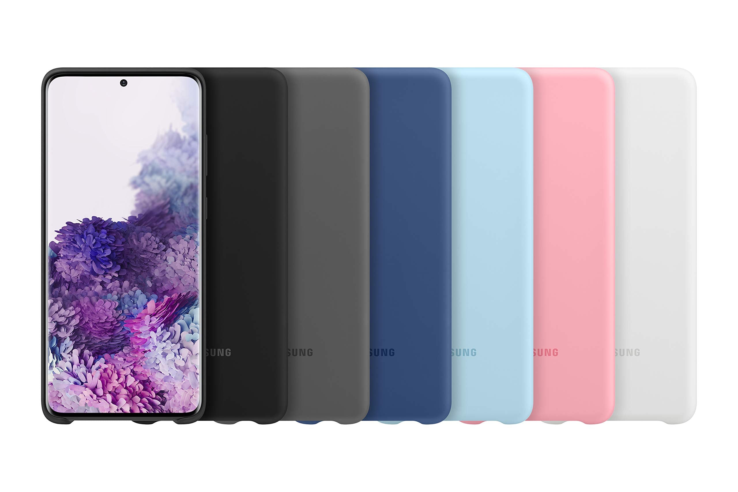 Samsung Original Galaxy S20+ 5G Silicone Cover/Mobile Phone Case - Black