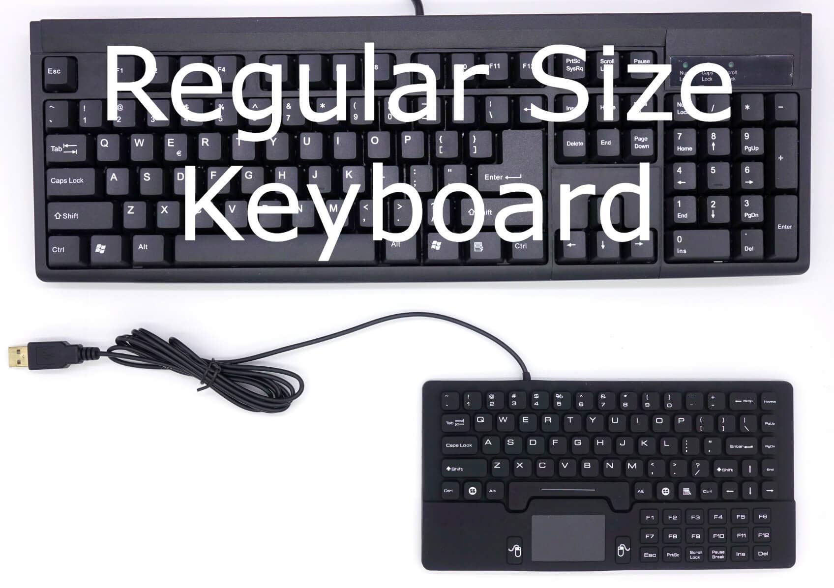 Dsi Waterproof Mini Keyboard With Touchpad Ip68 Washable Silicone Kb Jh Ikb89