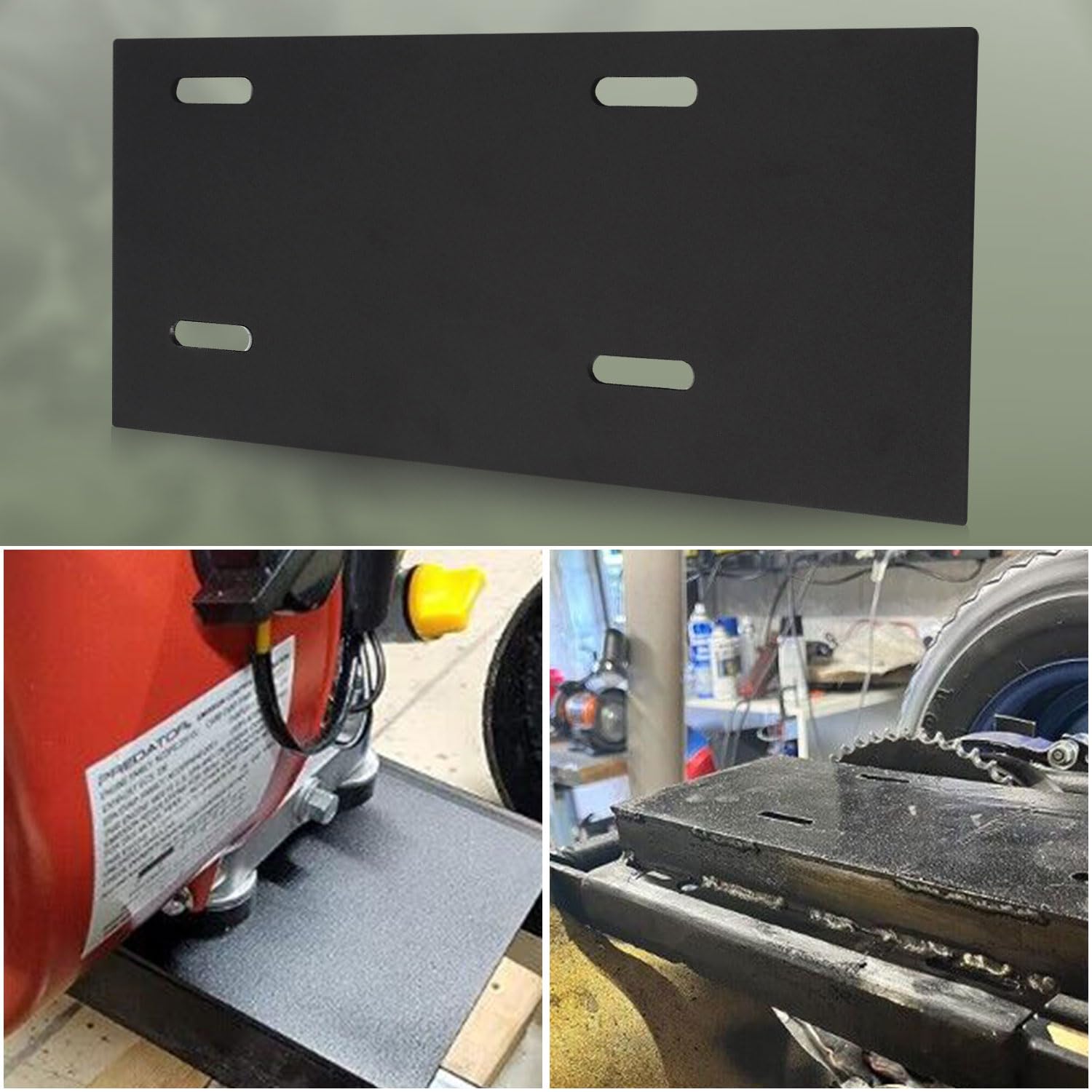 Mounting Plate Kit Compatible With Harbor Freight Predator Engine 212Cc 6.5Hp, Predator Mounting Plate, Engine Mount Plate Kit W