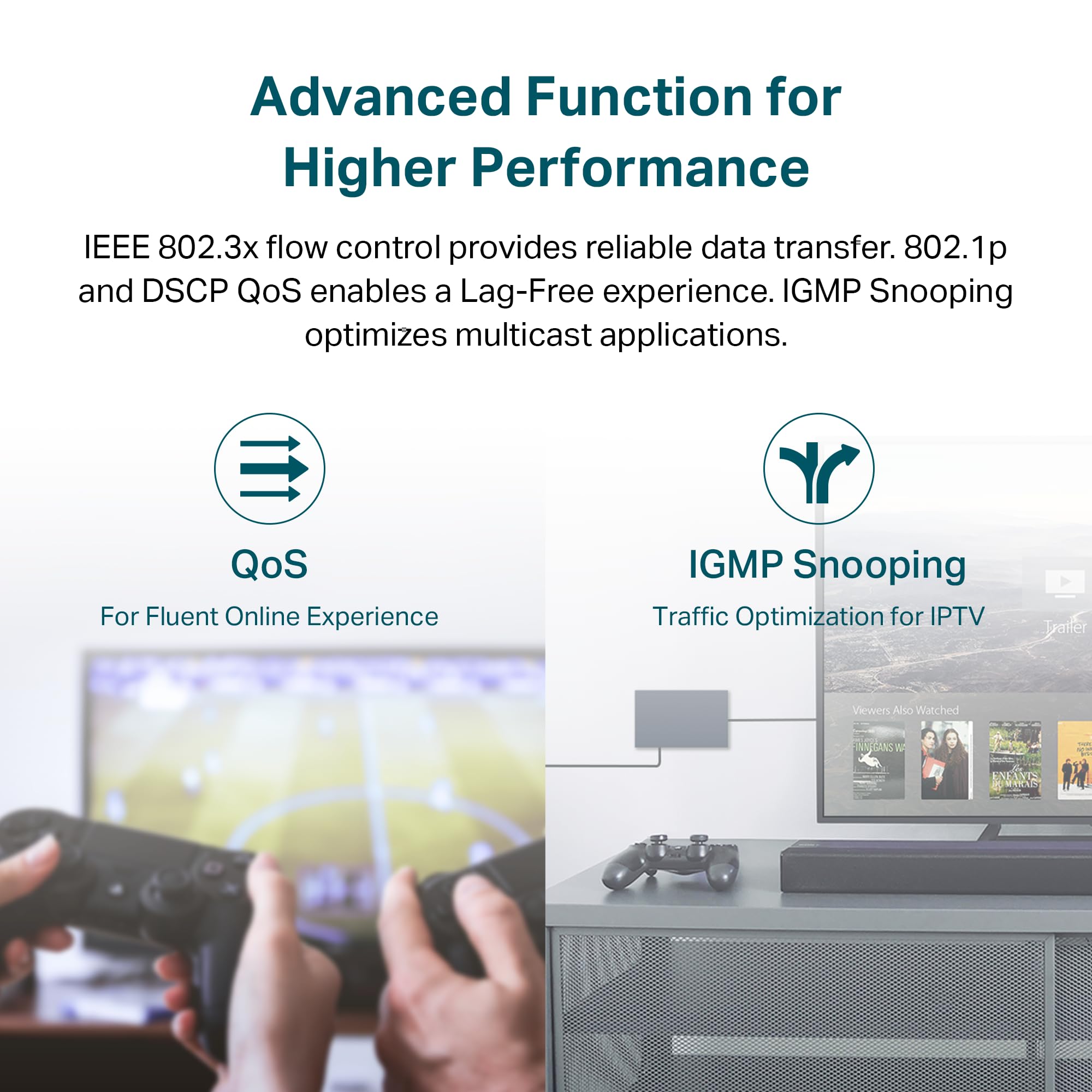 Tp Link 16 Port Gigabit Switch Easy Smart Managed Plug & Play Desktop/Rackmount Sturdy Metal W/ Shielded Ports Support Qos, Vlan