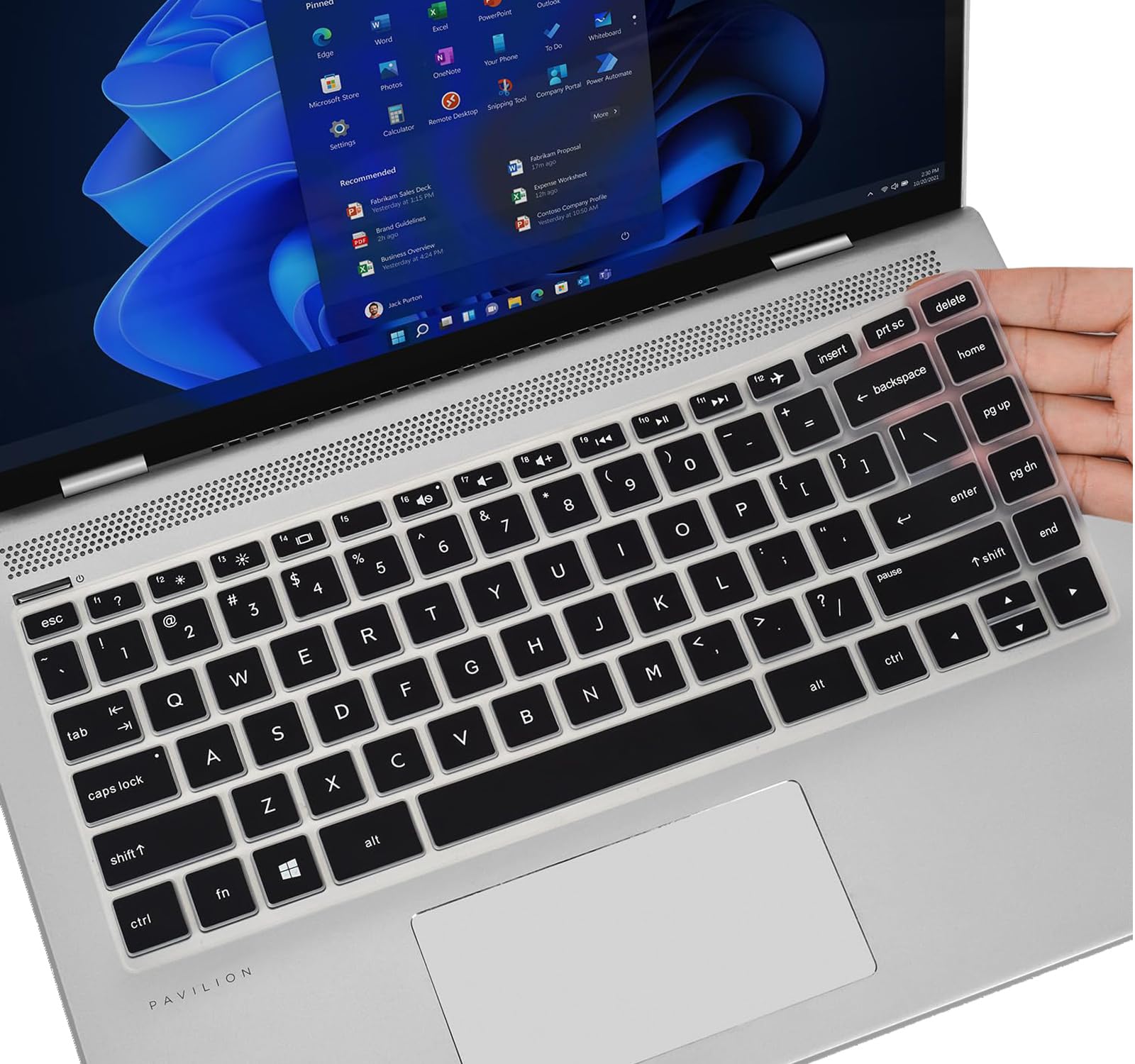 Keyboard Cover For Hp 14 Laptop/Pavilion X360 14M Ba/Cd 14M Dh 14 Bf 14 Cm 14 Cf 14 Df 14 Dk 14 Ds 14 Dq 14 Fq 14 Dq0052Dx 14 Dq