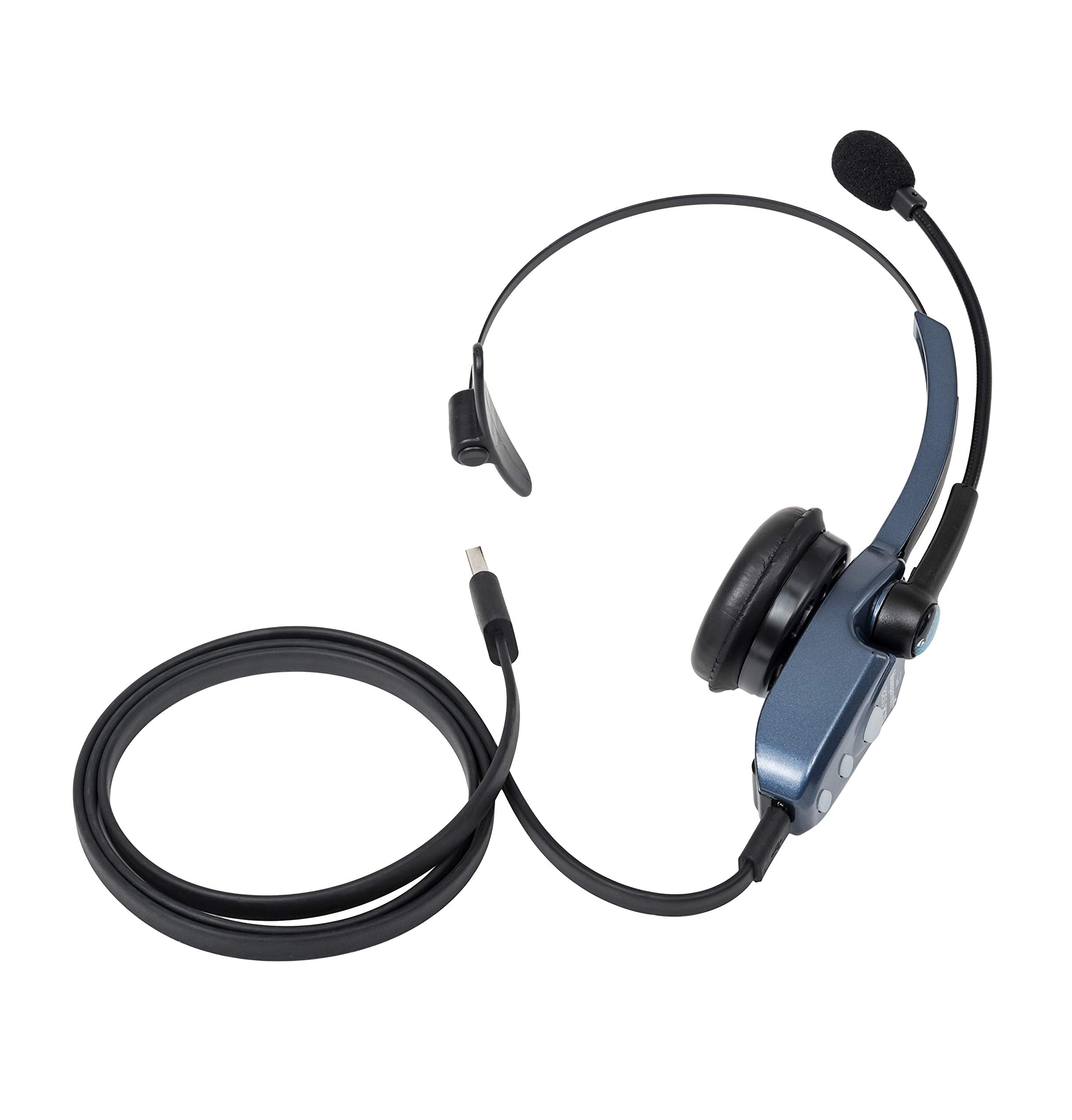 Blueparrott B250 Xts Mono Bluetooth Wireless Headset With 91% Noise Cancellation   Ideal For High Noise Environments   Includes