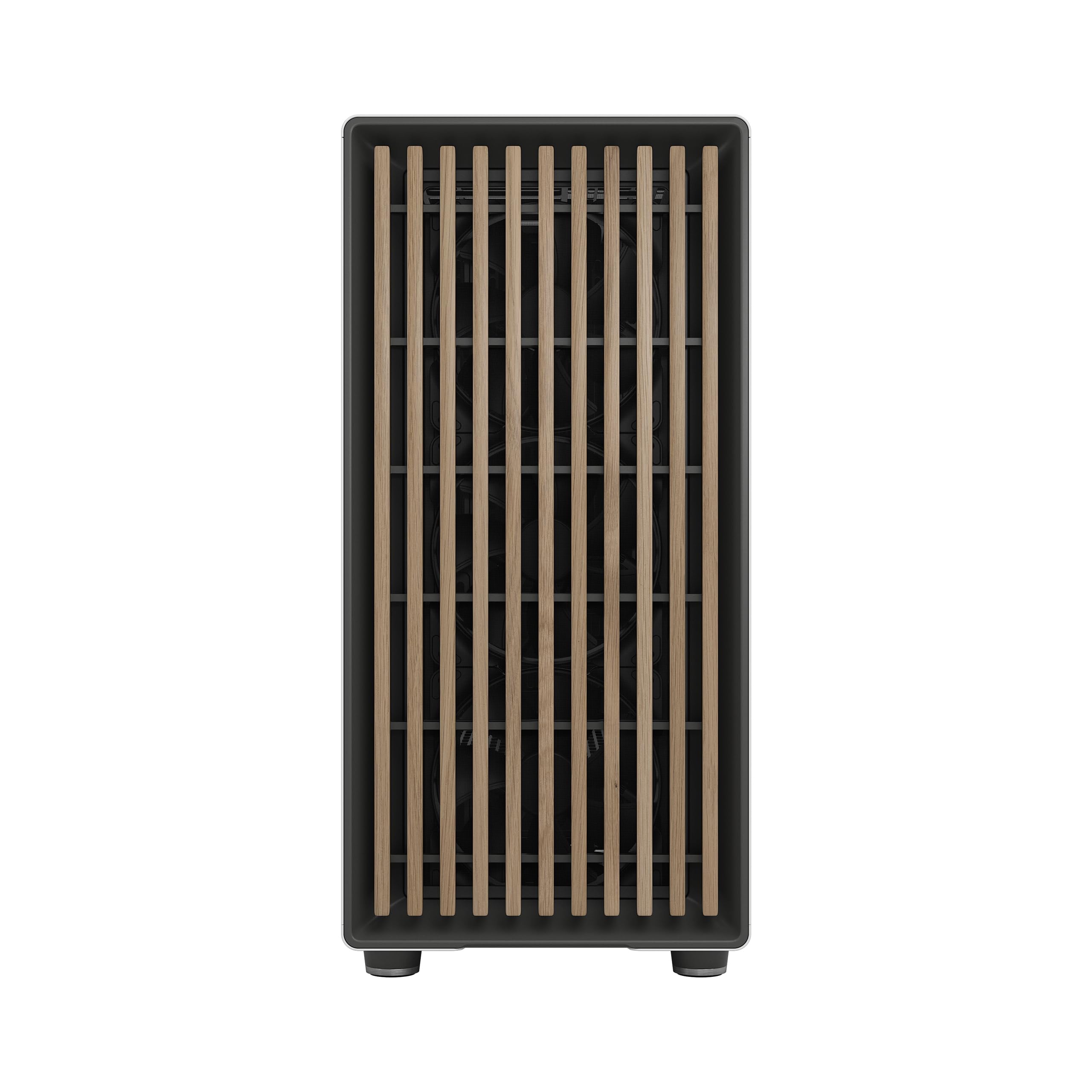 Fractal Design North Xl Chalk White Mesh  Three 140Mm Aspect Pwm Fans Included  Type C Usb  Eatx Airflow Full Tower Pc Gaming Ca