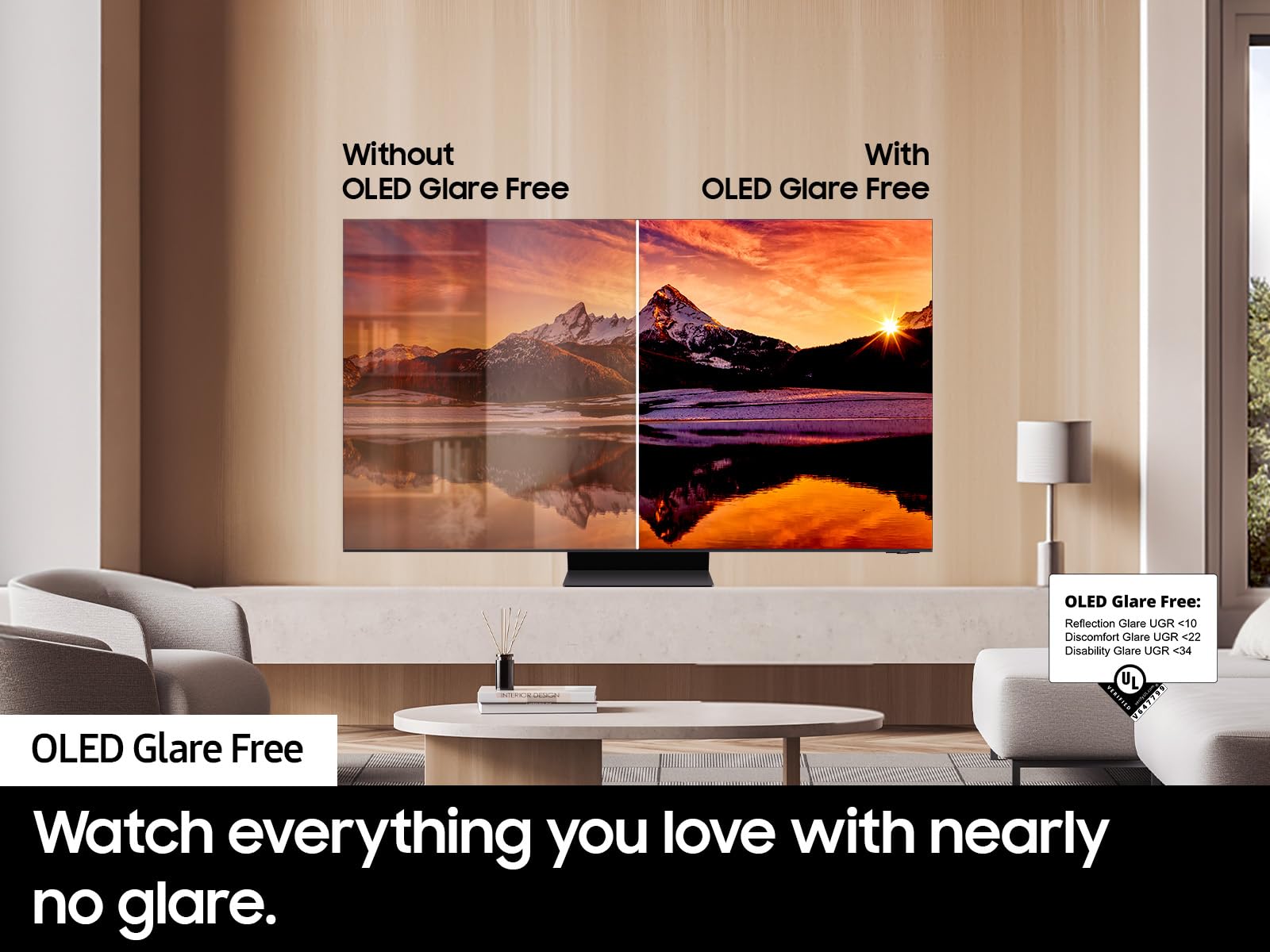 Samsung 65 Inch Class Oled 4K S95D Series Hdr Pro Smart Tv W/Dolby Atmos, Object Tracking Sound+, Motion Xcelerator, Real Depth