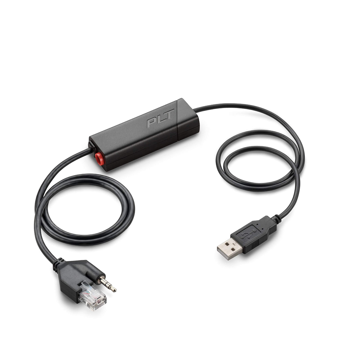 Poly (Plantronics + Polycom) Plantronics   Electronic Hook Switch Apu 76 (Poly)   Cable For Dect And 900 Mhz Headset   One Touch