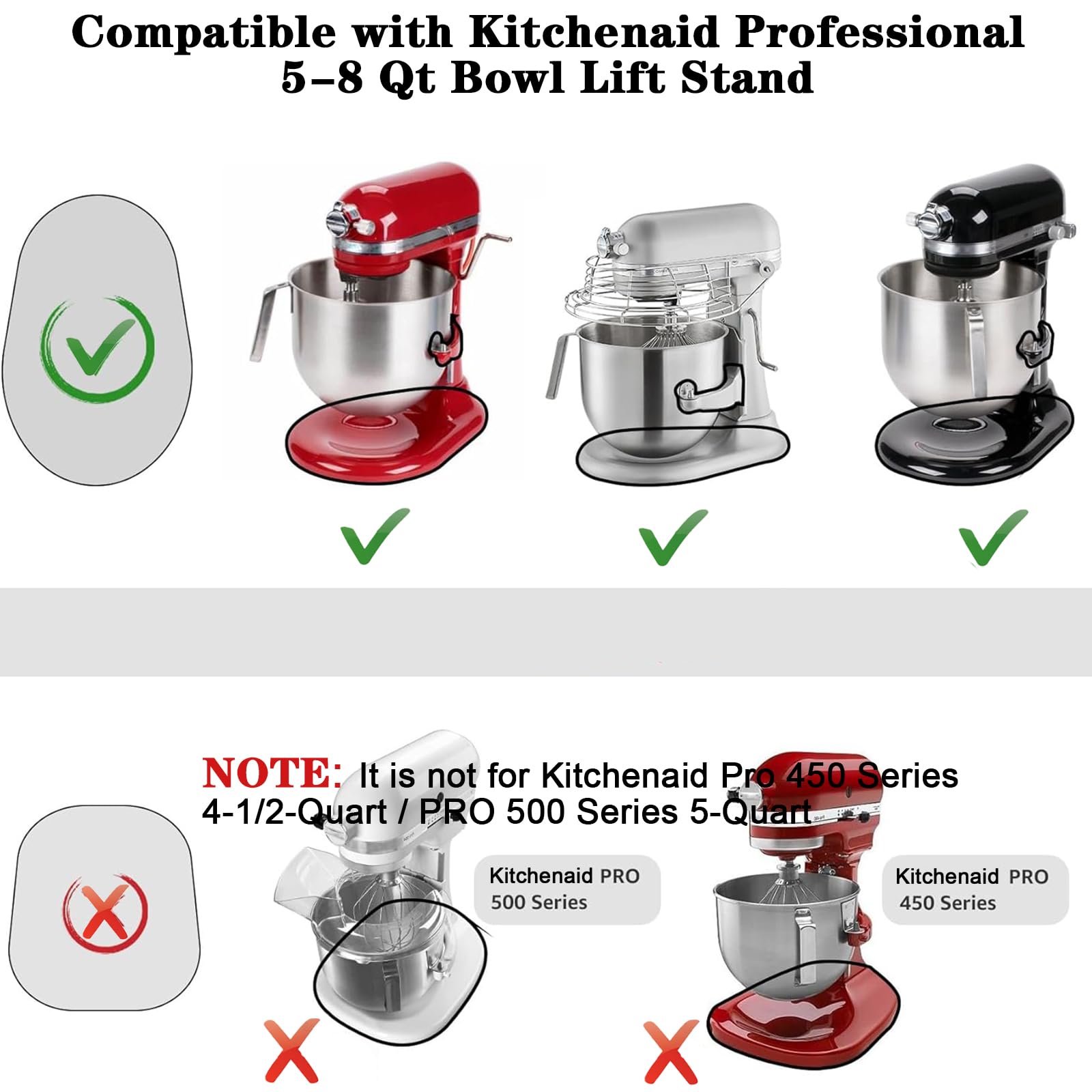 Bamboo Kitchenaid Mixer Slider Compatible With Kitchenaid Bowl Lift 5 8 Qt Stand Mixer,Kitchen Countertop Sliding Moving Tray Fo