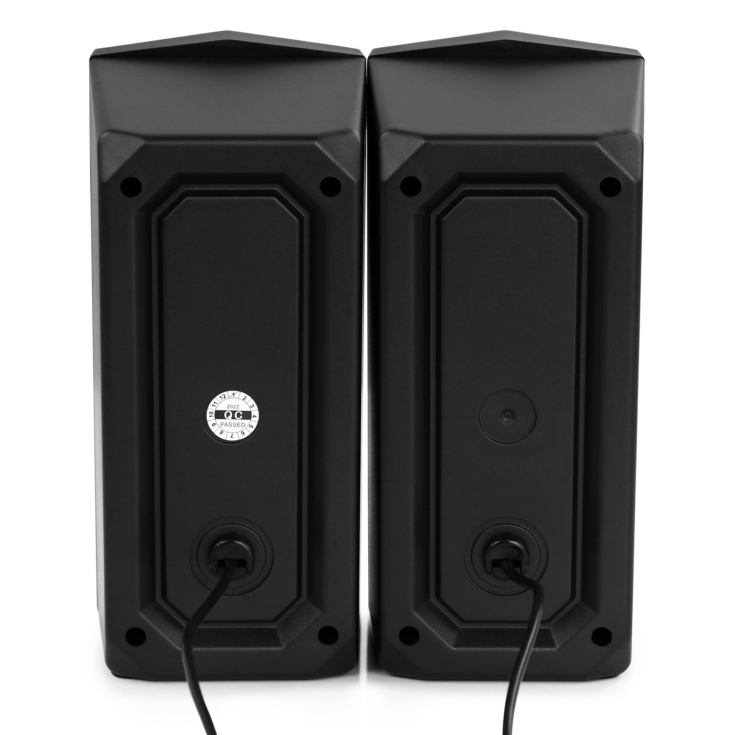 Befree Sound 2.0 Computer Gaming Speakers With Led Rgb Lights