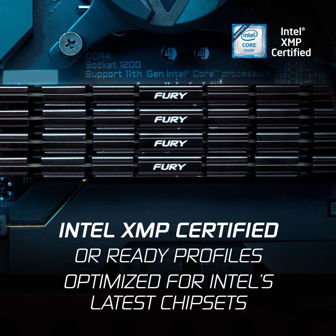 32G 3200Mts Ddr4 Cl16 Blk Fury