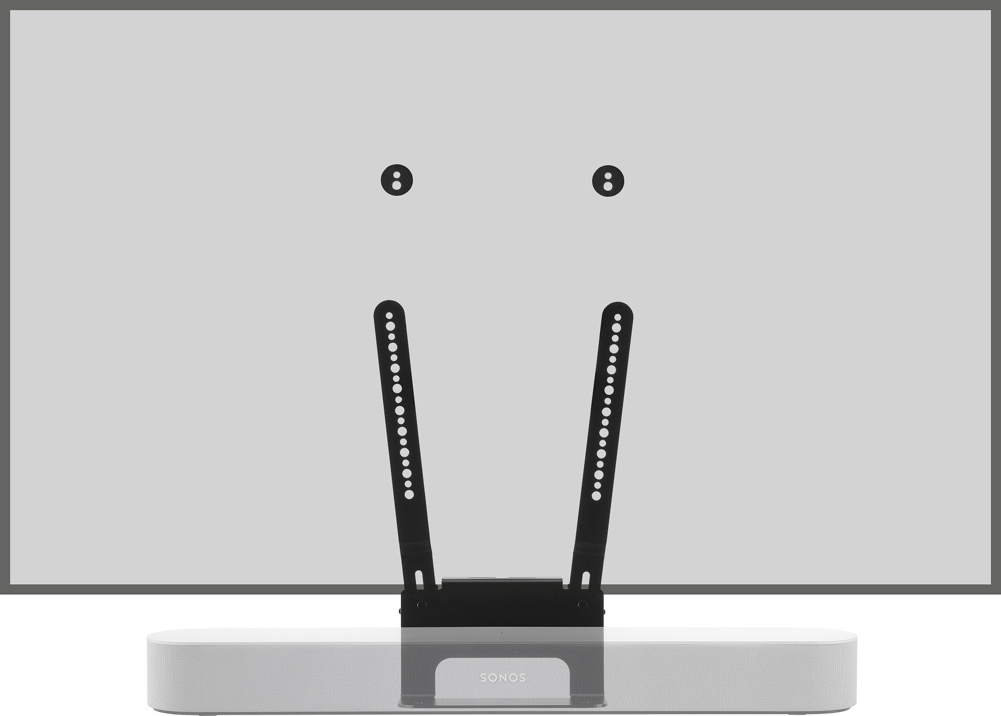 Flexson Tv Mount Attachment For Sonos Beam   Black