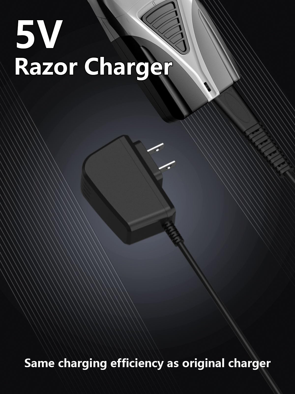 5V 1A Charger For Andis Shaver Andis Charger Power Cord Adapter Replacement For 17150 Ts 1 17220 17195 Profoil 17190 17165 17170