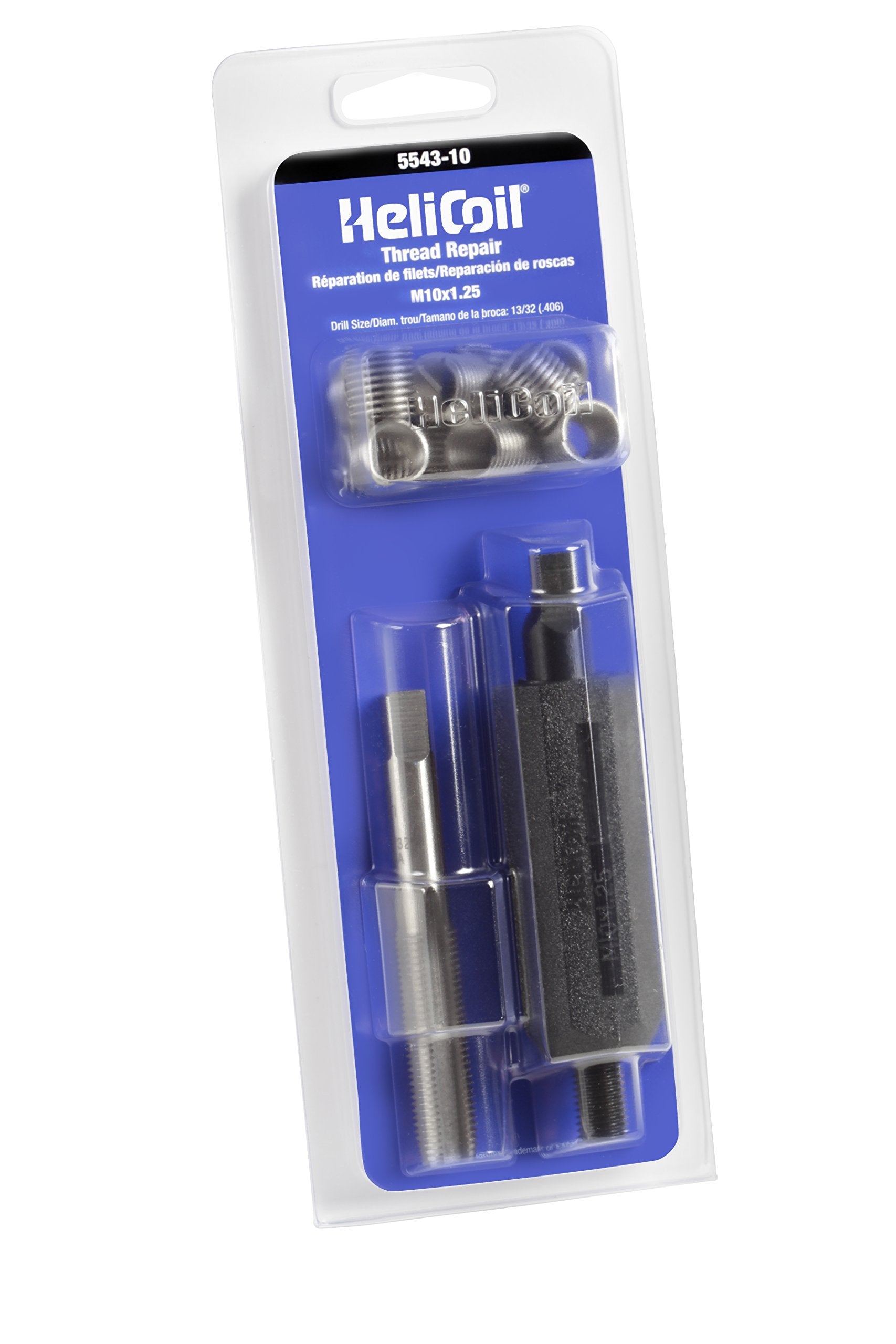 Heli-Coil Helicoil 5543-10 M10 x 1.25 Metric Fine Thread Repair Kit