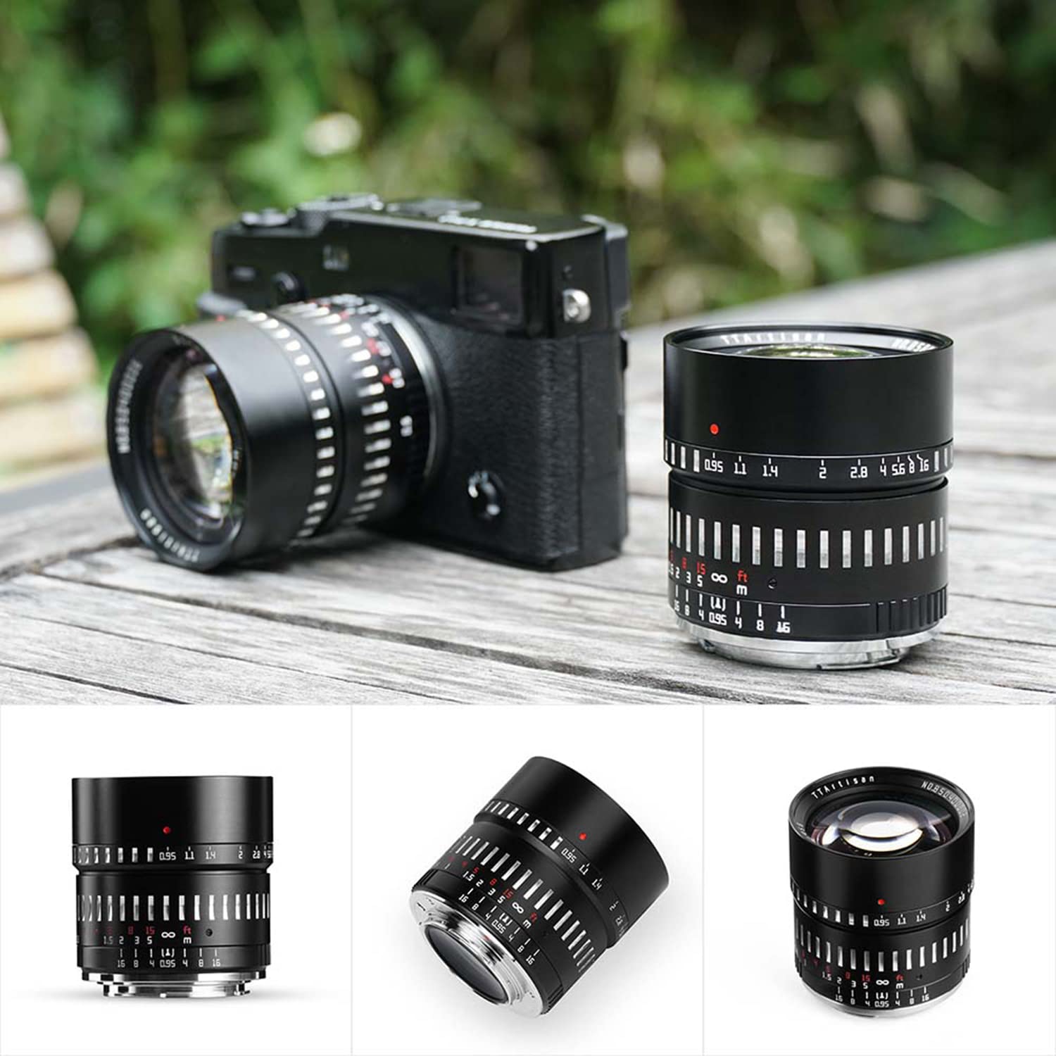 Ttartisan 50Mm F0.95 Lens Aps C Large Aperture Manual Focus Lenses For Canon Eos R R3 R5 R6 R7 C70 R50 R6 Ii R8 R10