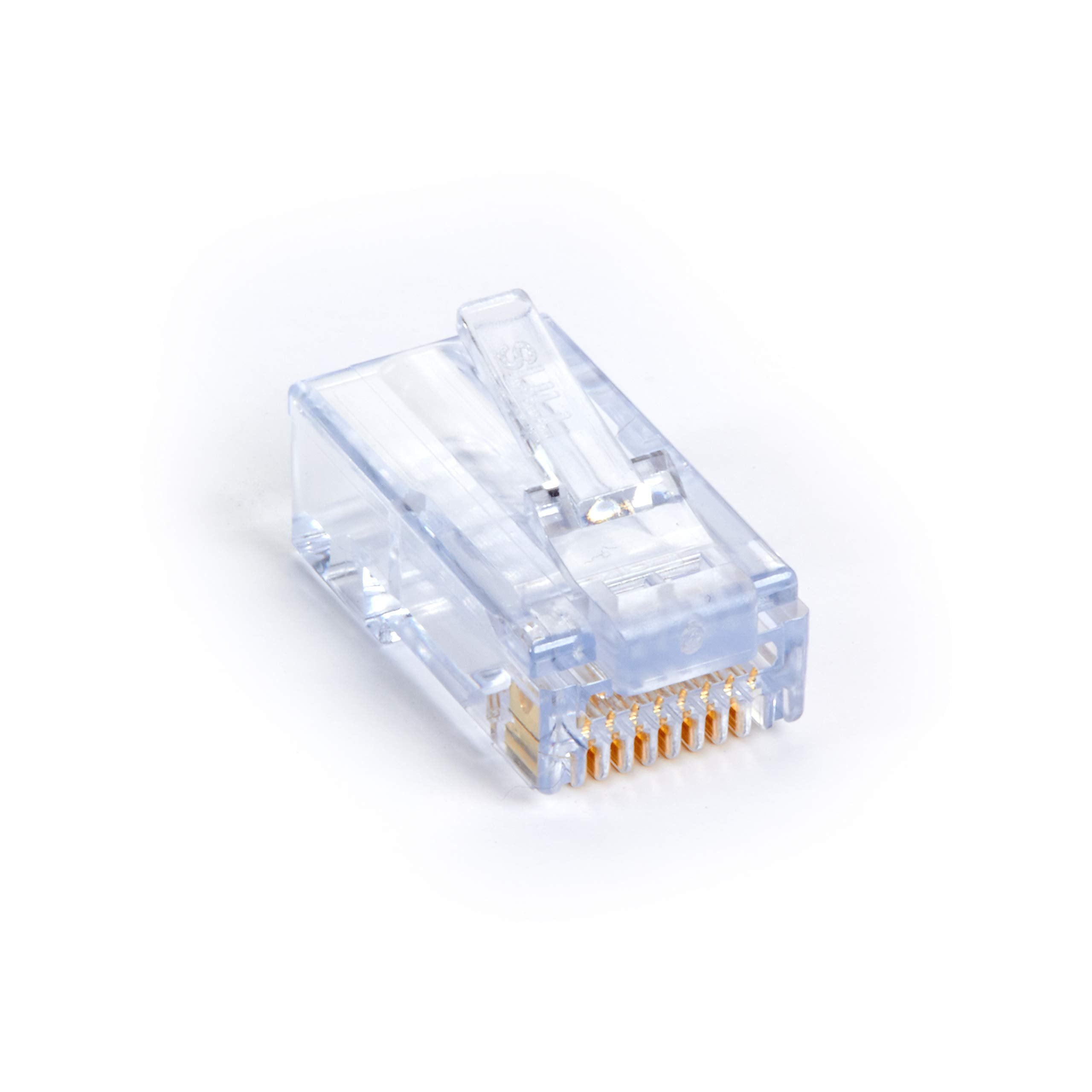 Black Box CAT6 EZ-RJ45 Modular Plugs, 100-Pack