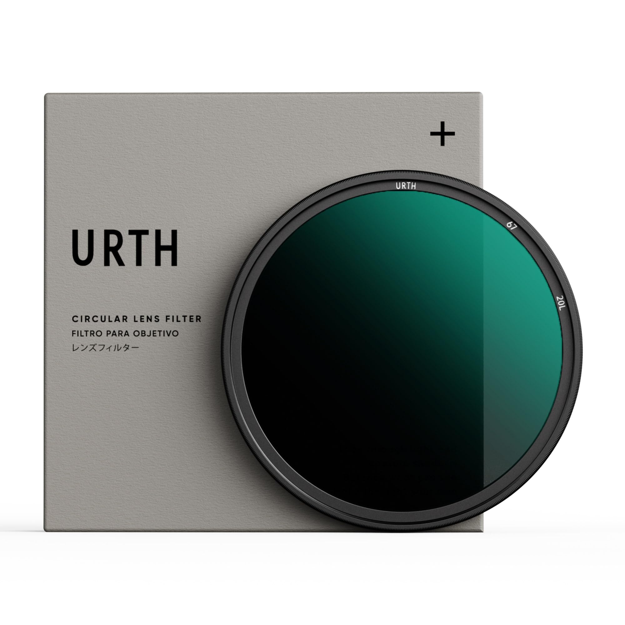 Urth 67Mm Nd16 (4 Stop) Lens Filter (Plus+)   20 Layer Nano Coated, Ultra Slim Neutral Density Camera Lens Exposure Filter