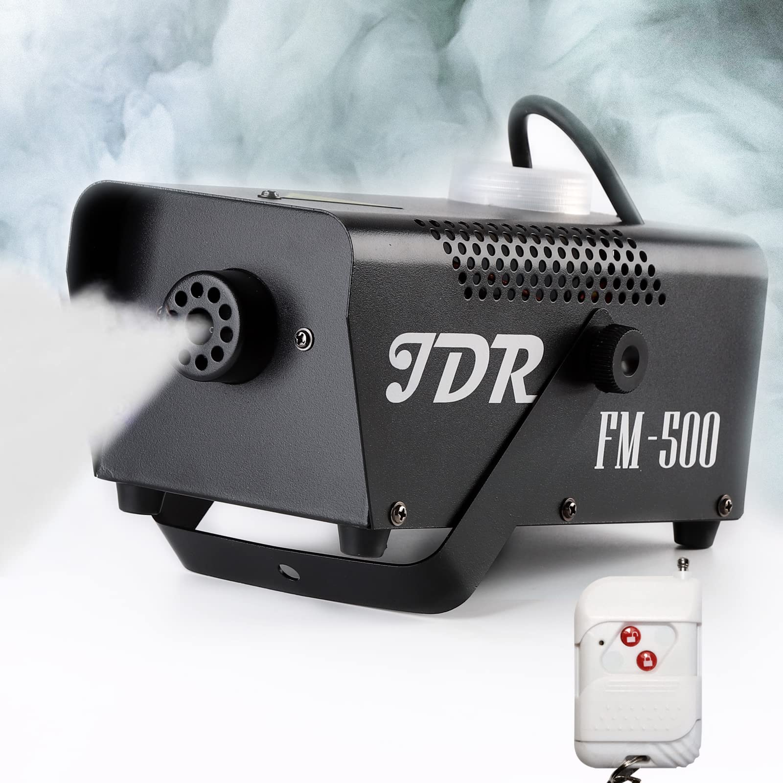 Fog Machine Jdr Mini 500W Smoke Machine With Auto Mode And Wireless Remote Control Portable Fogger For Outdoor, Parties, Stage E