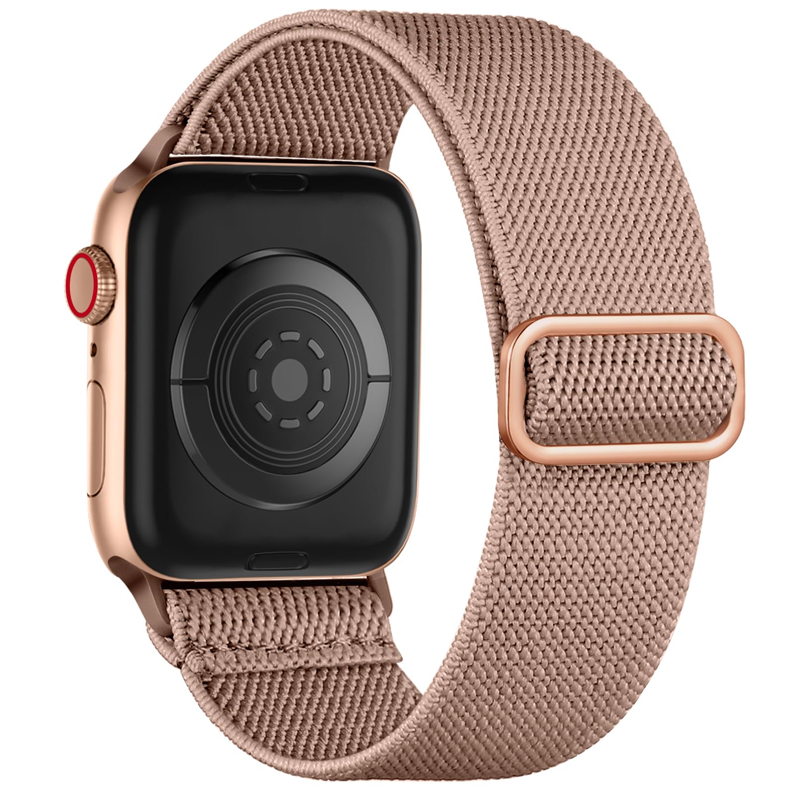 Maledan Soft Stretchy Solo Loop Compatible With Apple Watch Band 40Mm 38Mm 41Mm 44Mm 45Mm 46Mm 49Mm 42Mm Women Men, Elastic Brai