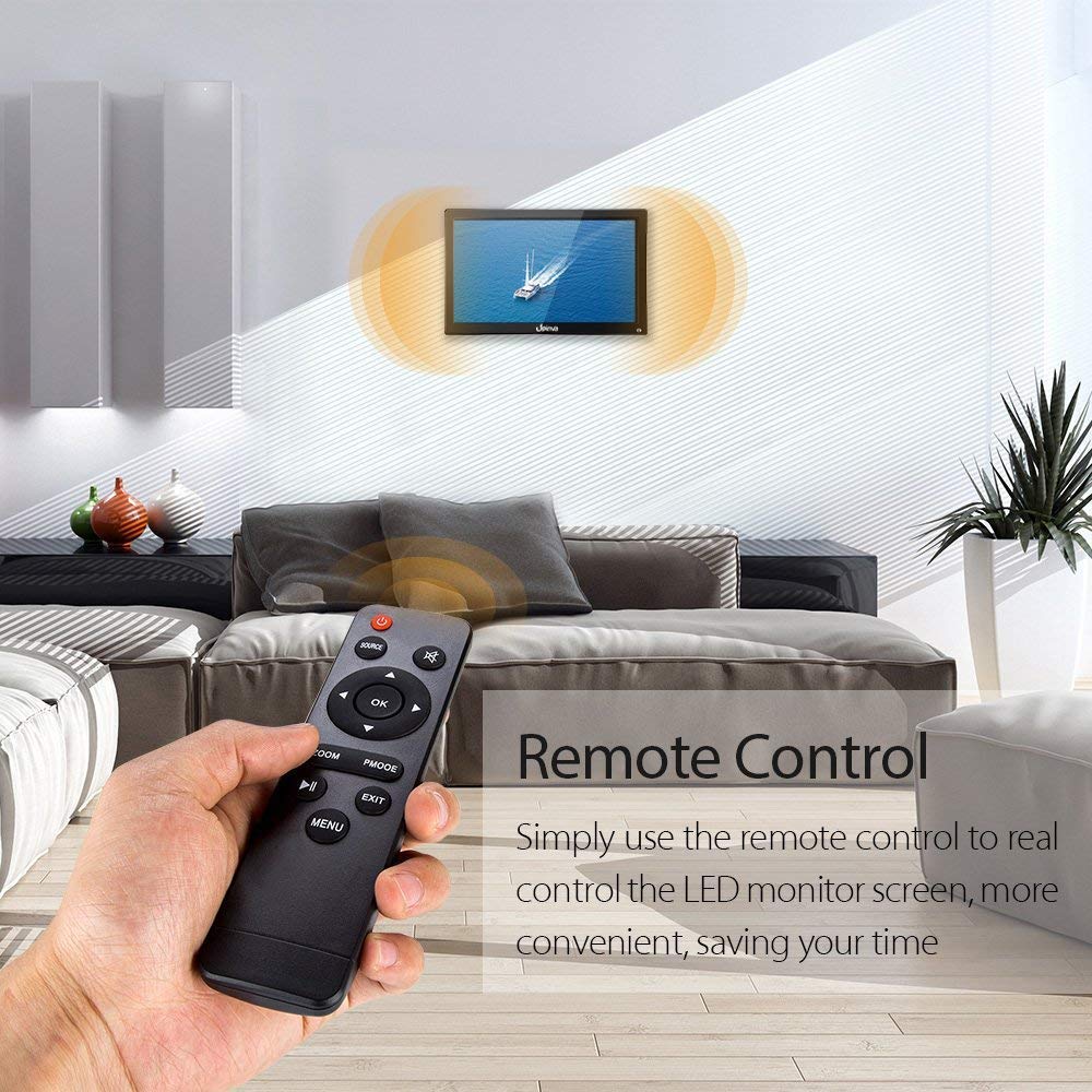 15.6 Inch Professional Ips Monitor Lcd Display Security Camera Office Pc Mobile Monitor 1920X1080 Full Hd Multifunctional Gaming