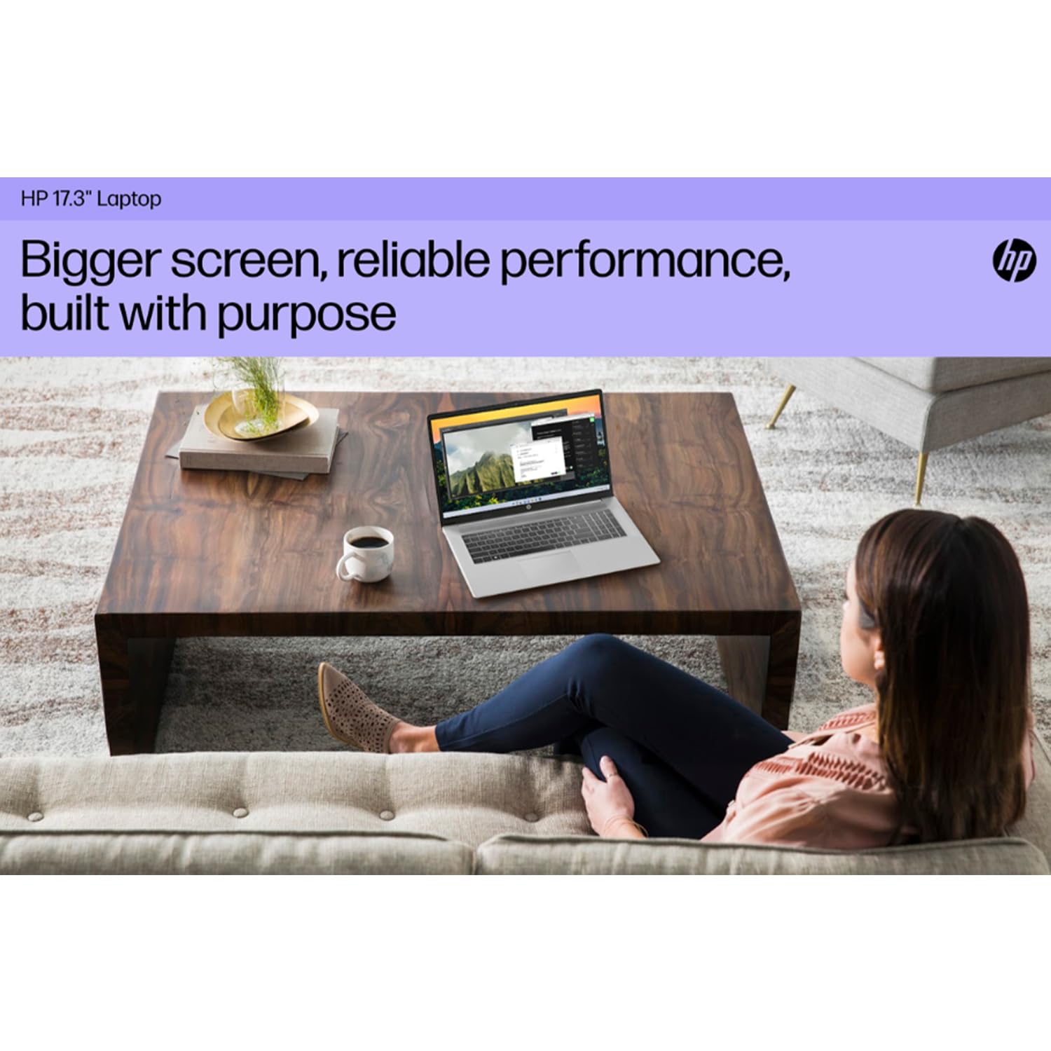 Hp Pavilion 17.3'' Touchscreen Laptop | Intel 7 150U Processor (10 Core) | 16Gb Ram | 1Tb Storage (512Gb Pcie Ssd + 512Gb Extern