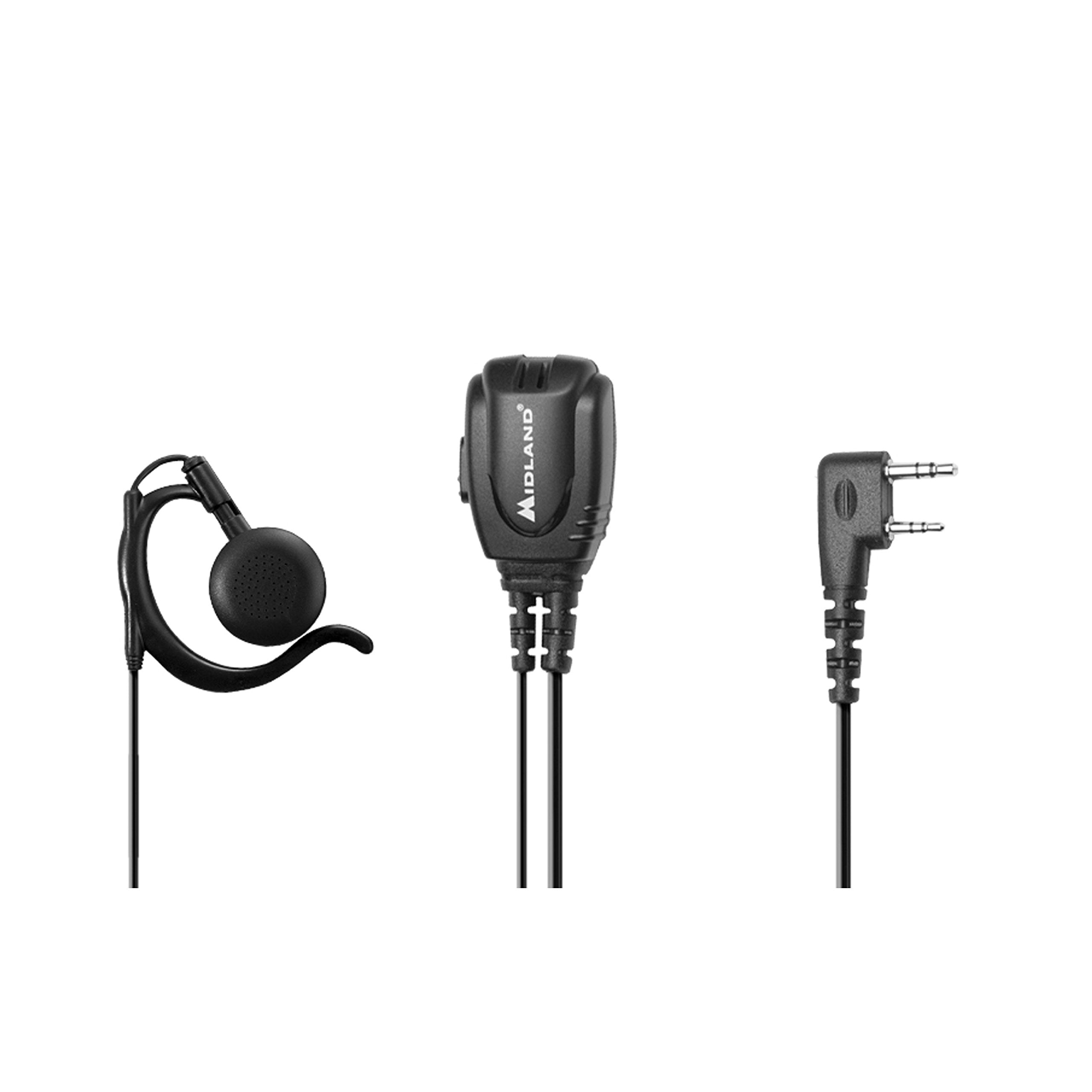 Midland� � Ba2 Over The Ear Headset For Business Portable � Consumer Radio � Clear Communication With Transmission And Reception � Comfortable Wear