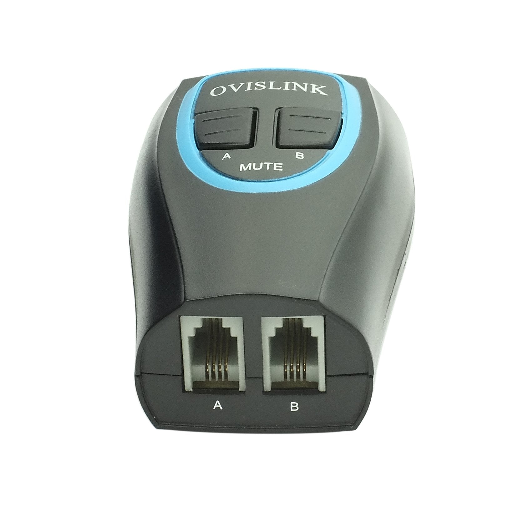 Ovislink Call Center Headset Training Adapter Compatible With All Rj9 Headsets, Included Wireless Headsets | Connect 2 Rj9 Headsets To 1 Telephone | Mute Buttons For Each Of The Headsets