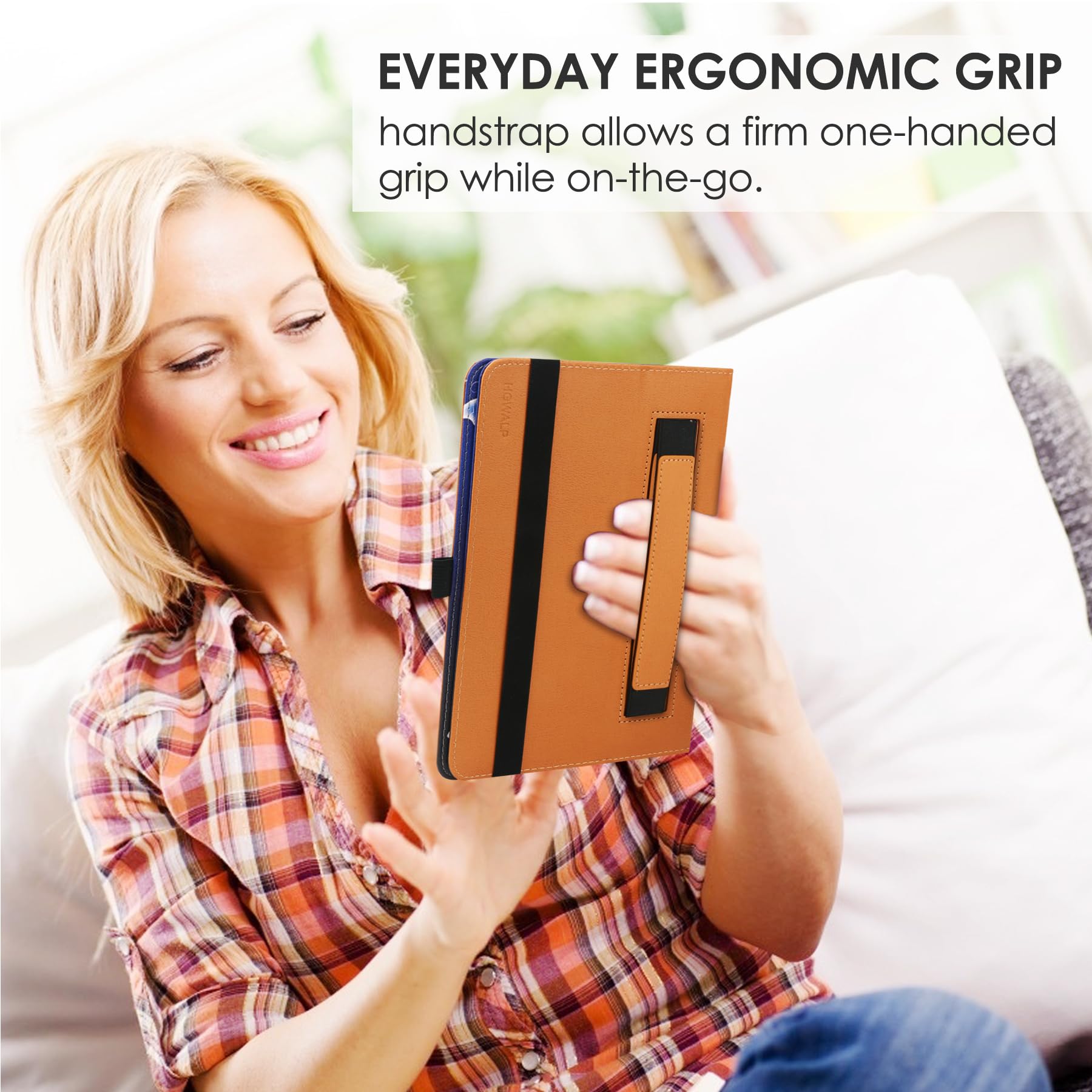 Hgwalp Universal Case For 7 Inch / 8 Inch Tablet, Stand Folio Universal Tablet Case Protective Case For 7 Inch / 8 Inch Touchscr