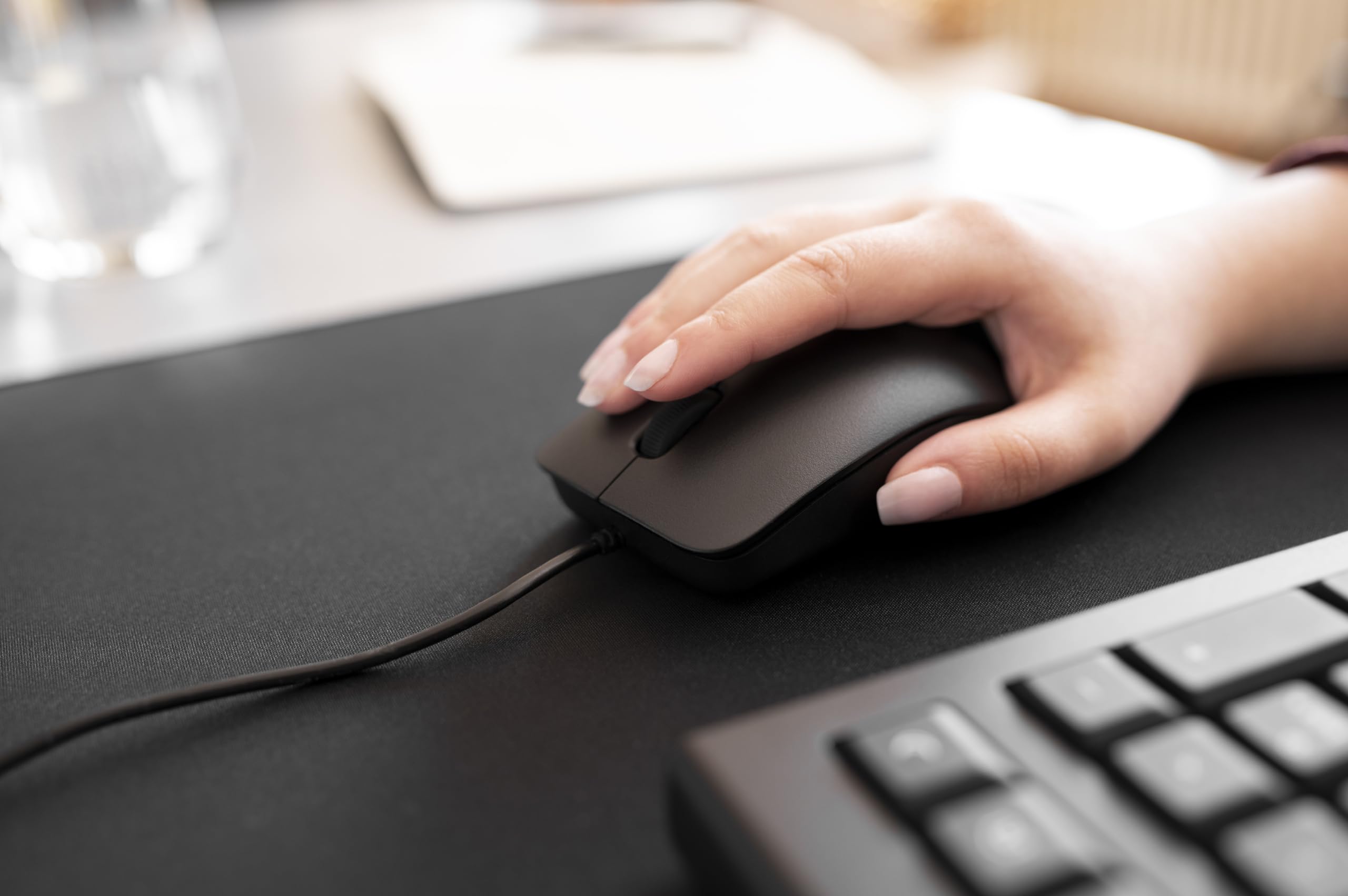 Cherry Dc 2000   Keyboard And Mouse Combo   4 Additional Keys   Us Layout   Qwerty Keyboard   Gs Approval   Black