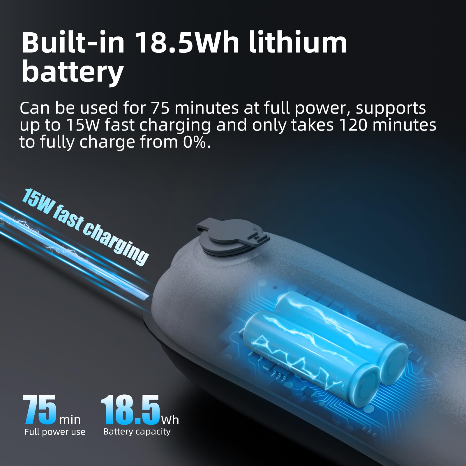 INKEE 12W Bi-Color LED Tube Light GC12, Handheld 2700K-6500K Video Light Wand with 18.5Wh Battery for Photography & Videography