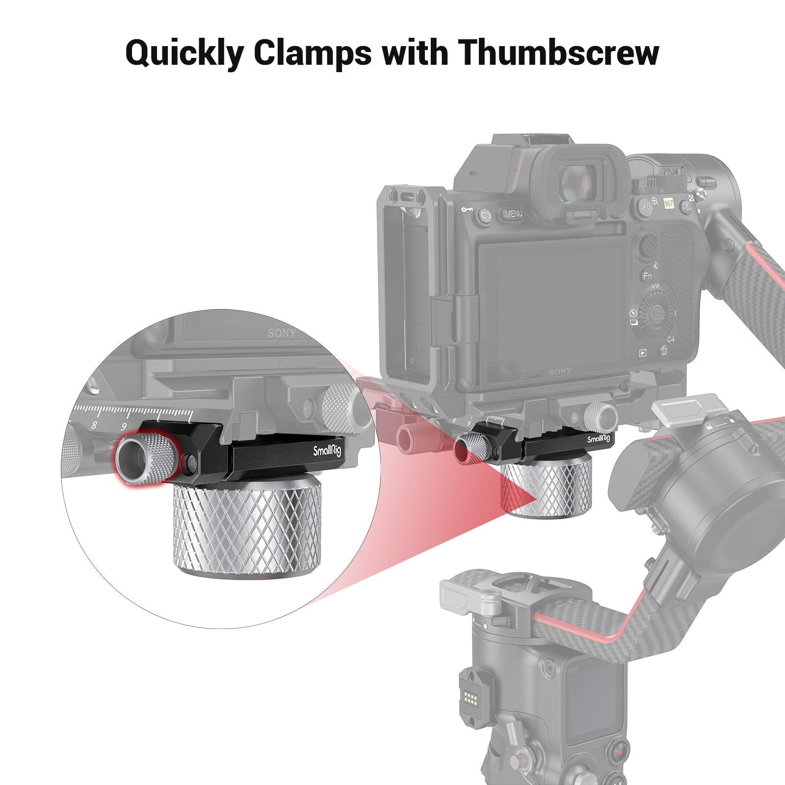 Smallrig Counterweight Kit Compatible With Dji Rs2/Rsc2/Rs 3/Rs 3 Pro And For Zhiyun Crane 2S/3S/Weebill S And For Moza Air 2/Ai