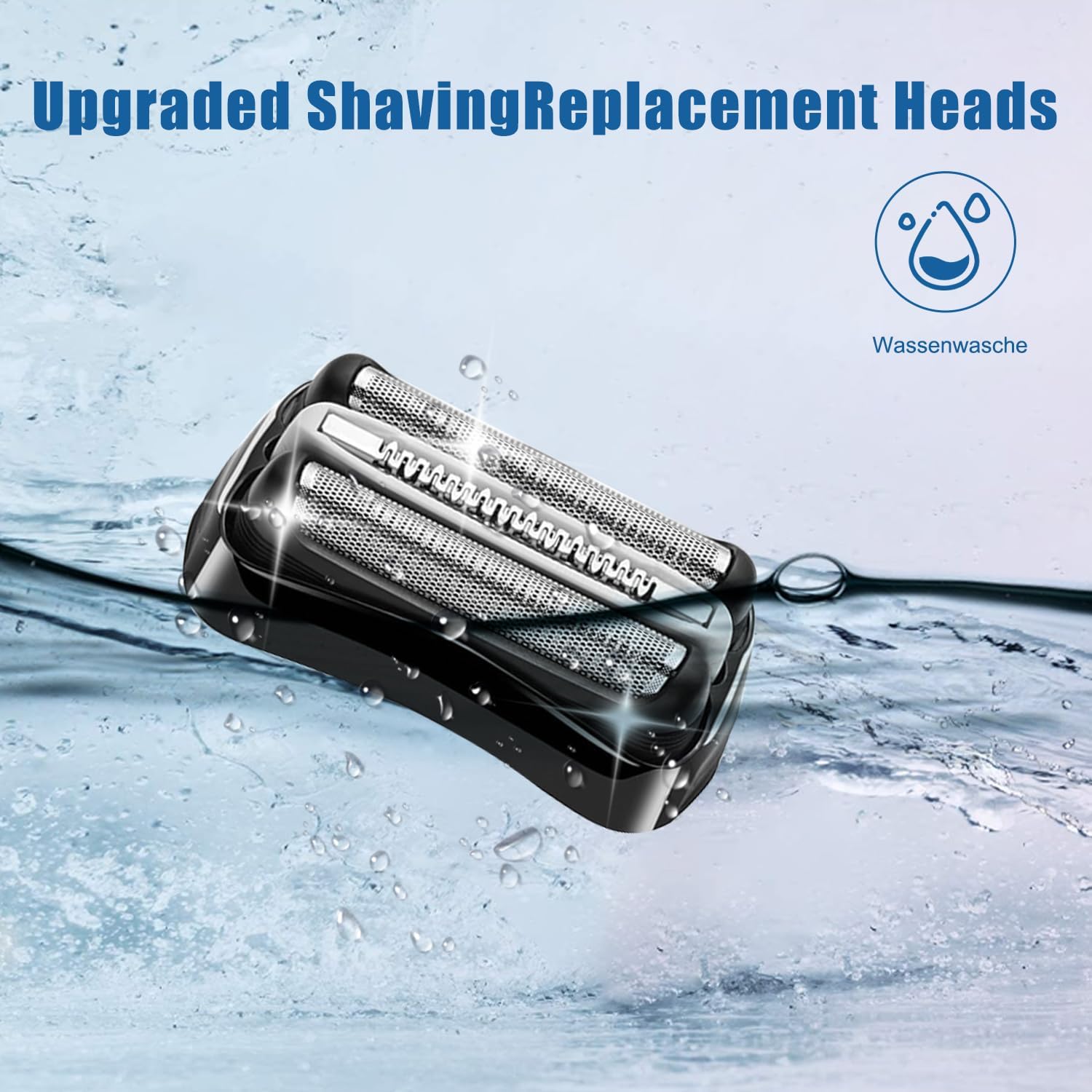 Series 3 32B Shaver Replacement Heads Compatible With Braun Series 3 Shaver Replacement Heads,Electric Shaver Fit Models 3000S,
