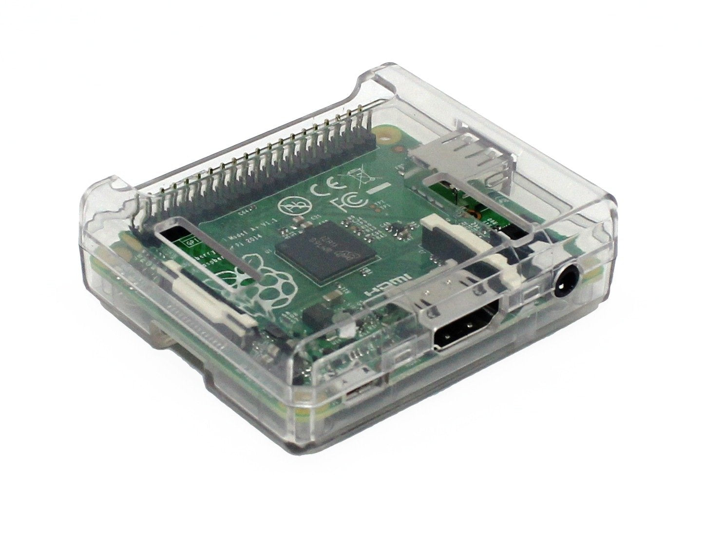 Sb Components Case For Raspberry Pi Model A+ (Plus) Colour: Clear Transparent Access To All Ports