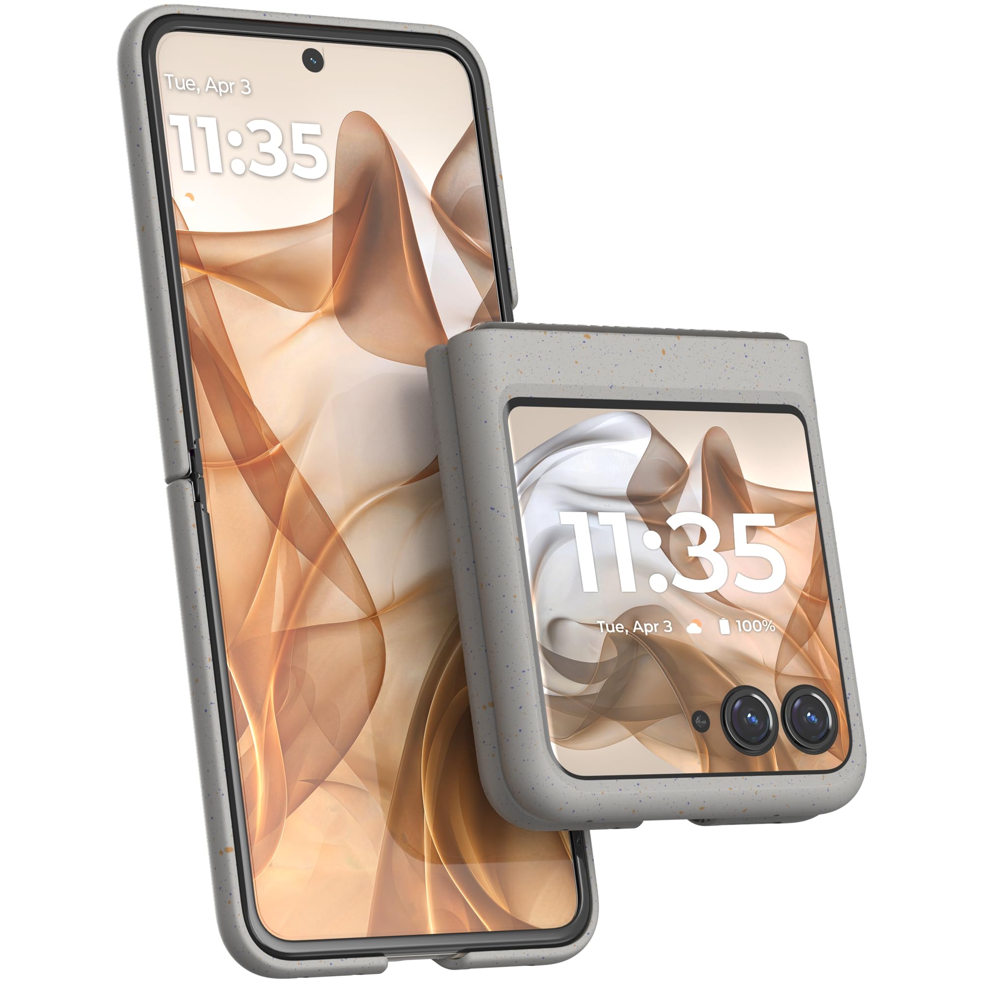 Motorola Razr 2025/2024 Parfait Pink Protective Case- Rigid, Lightweight Polycarbonate Shells Precision Fit Drop Protection and 