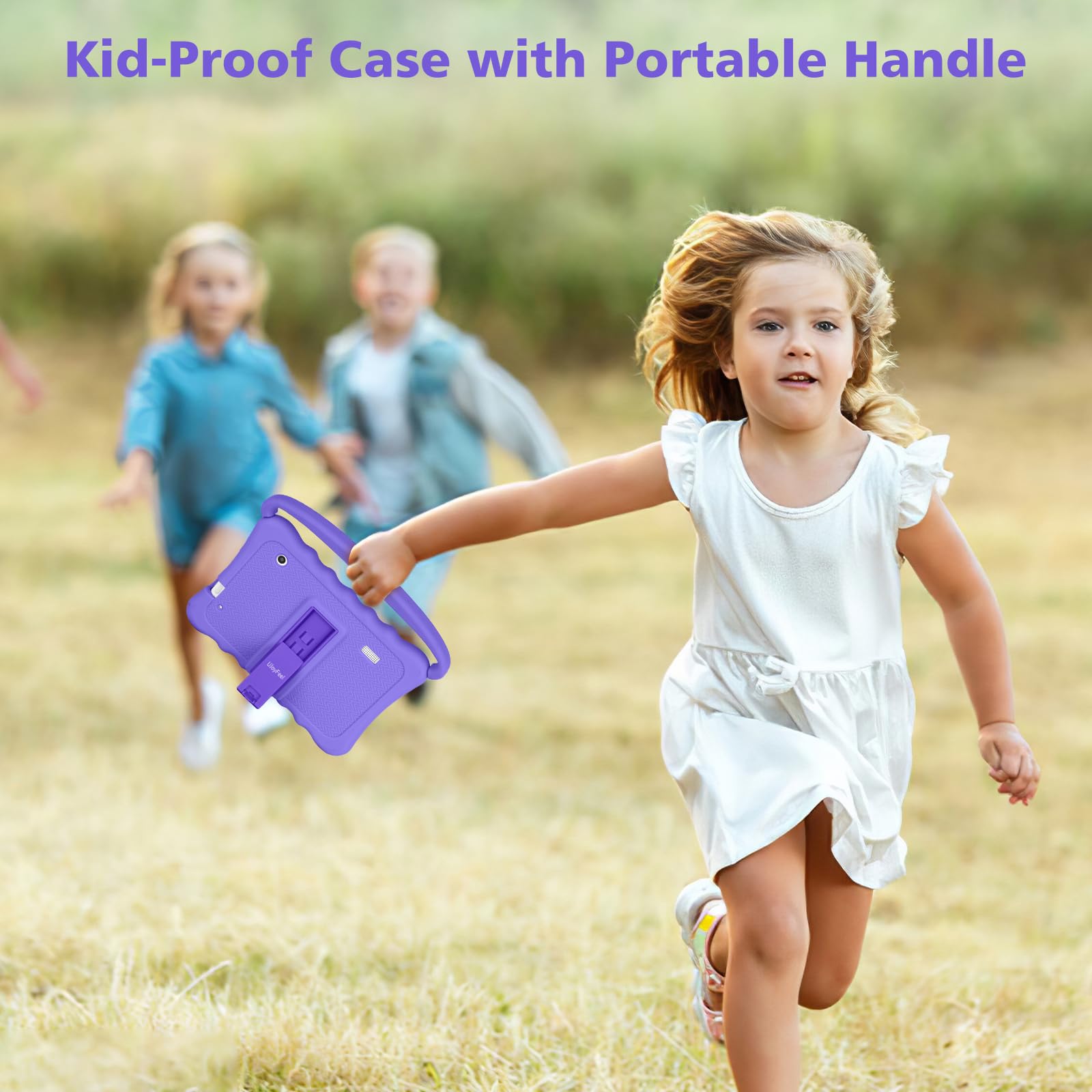 Kids Tablet 7 Inch Toddler Tablet For Kids Edition Tablet With Wifi Dual Camera Childrens Tablet For Toddlers 32Gb Android With