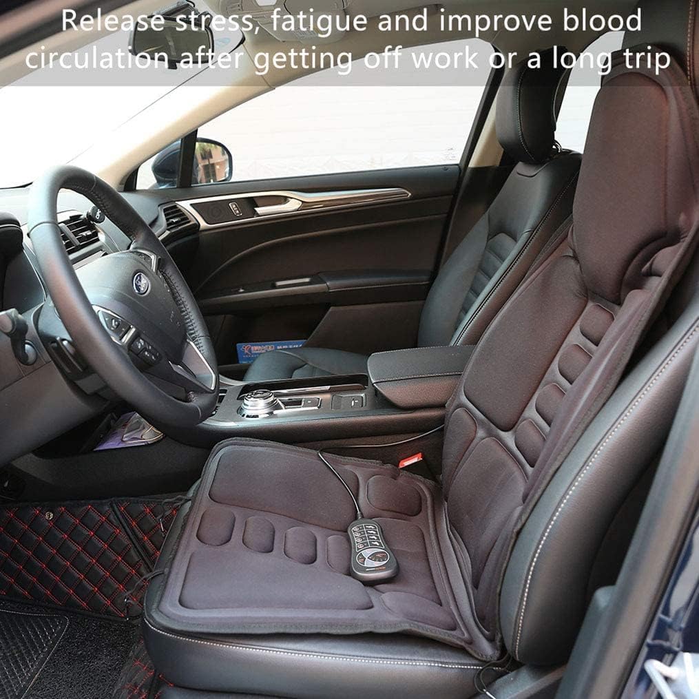 Back Massage Chair Pad, Back Massager With Heat For Pain Relief, Chair Massager For Full Body Massage, Deep Tissue Vibration Mas