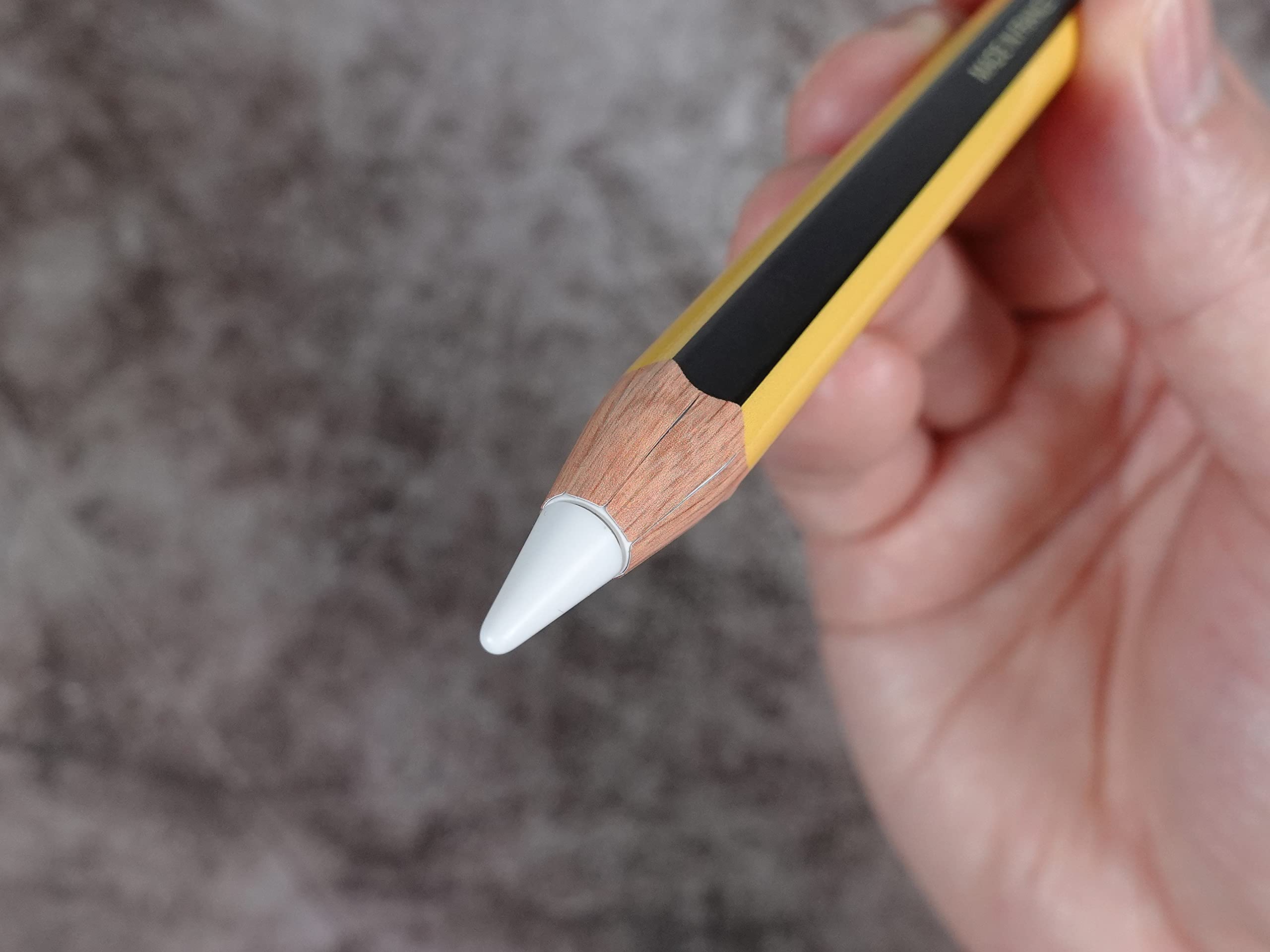 Yellow And Black Stripe Design Wrapping Matte Vinyl Skin For Apple Pencil 2Nd And Apple Pencil Pro, 2 Units Include (Yellow And