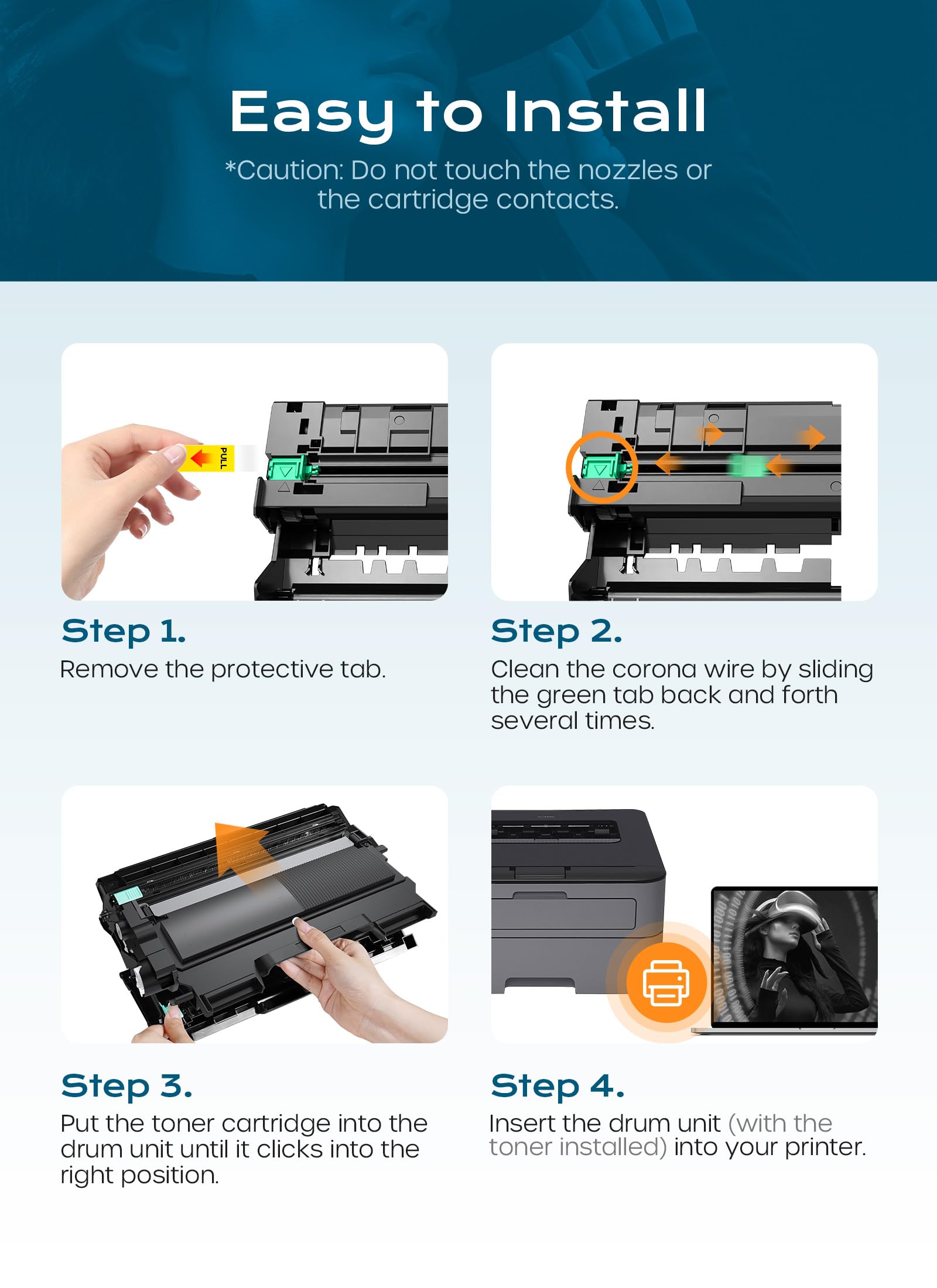Belietop Dr920 Dr-920 Drum Unit High Yield Compatible With Brother Dr920 Dr 920 Dr-920 Replacement For Hl-L6210Dw Hl-L5210Dw Hl-