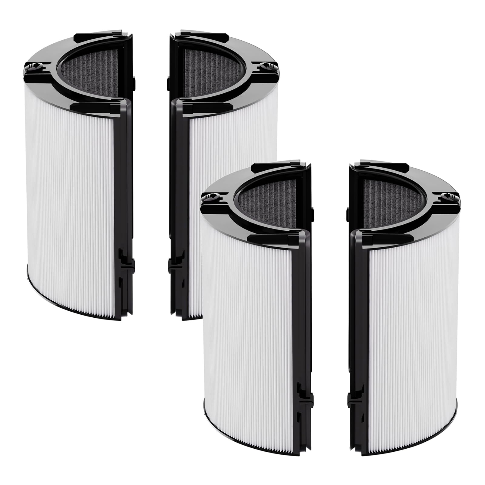 Leemone True Hepa+Carbon Filter 2 Pack Replacement For Dyson Ph01 Ph02 Ph03 Hp06 Tp06 Hp07 Tp07 Hp09 Tp09 Hp10 Tp10 360 Combi Gl