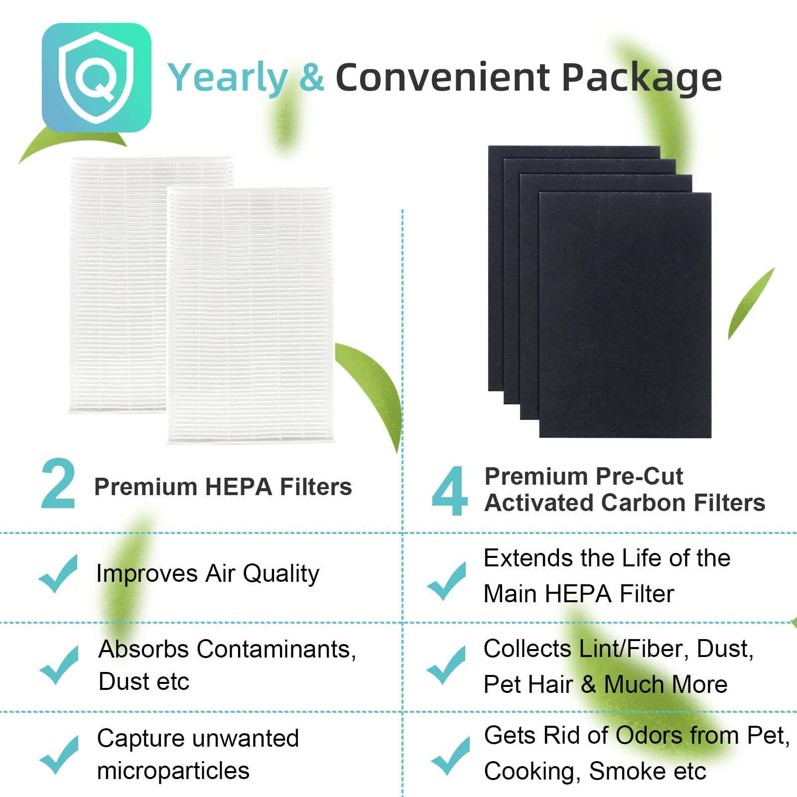 Hpa200 Hepa Filter Replacement For Honeywell Hpa200 Hrf Arvp200 Series Air Purifiers Hpa200, Hpa201, Ha202, Hpa204, Hpa250