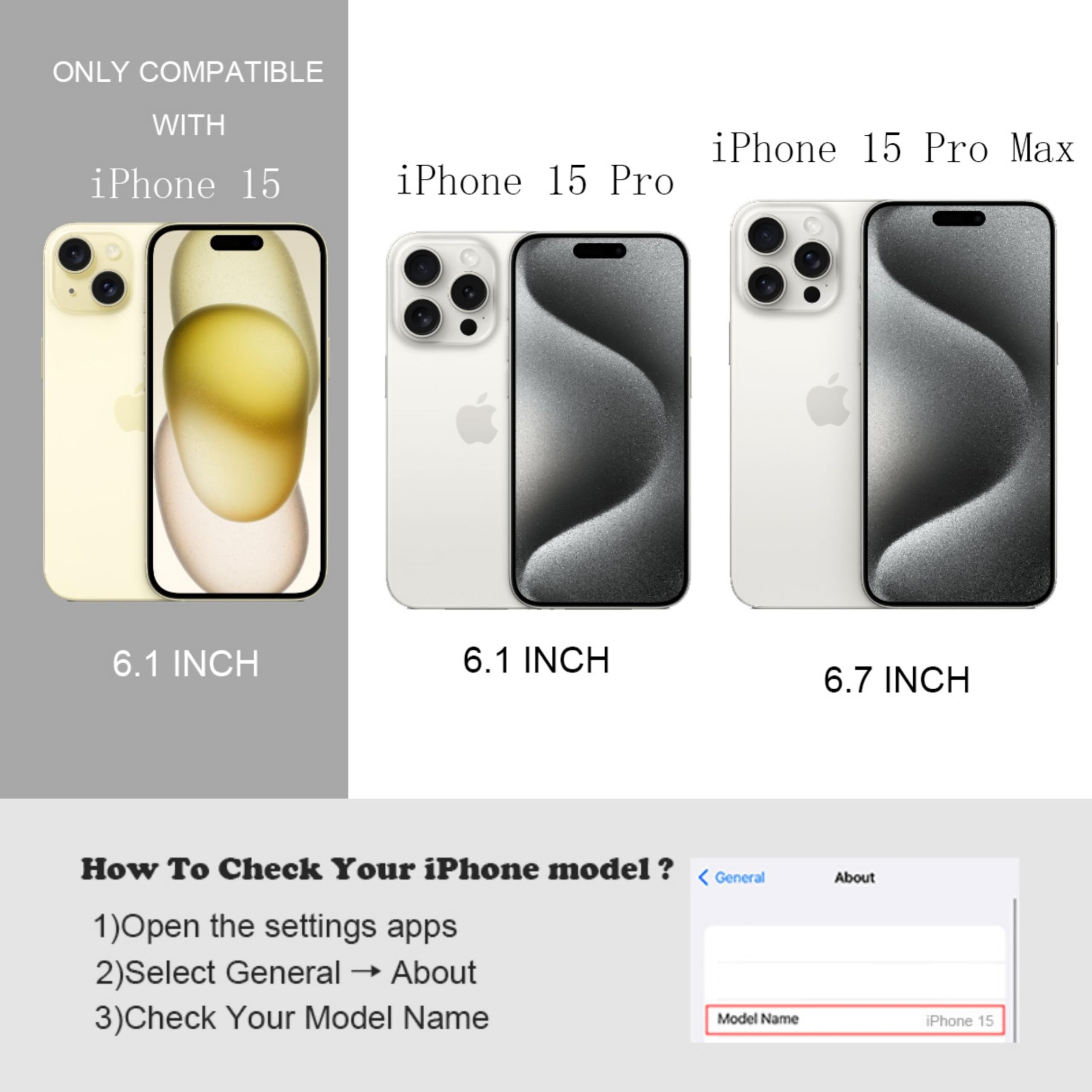 Fabspark Case For Iphone 15,Cute 3D Transparent Meteorite Bubble Water Ripple Pattern Curly Wavy Frame Case,Soft Tpu Shockproof