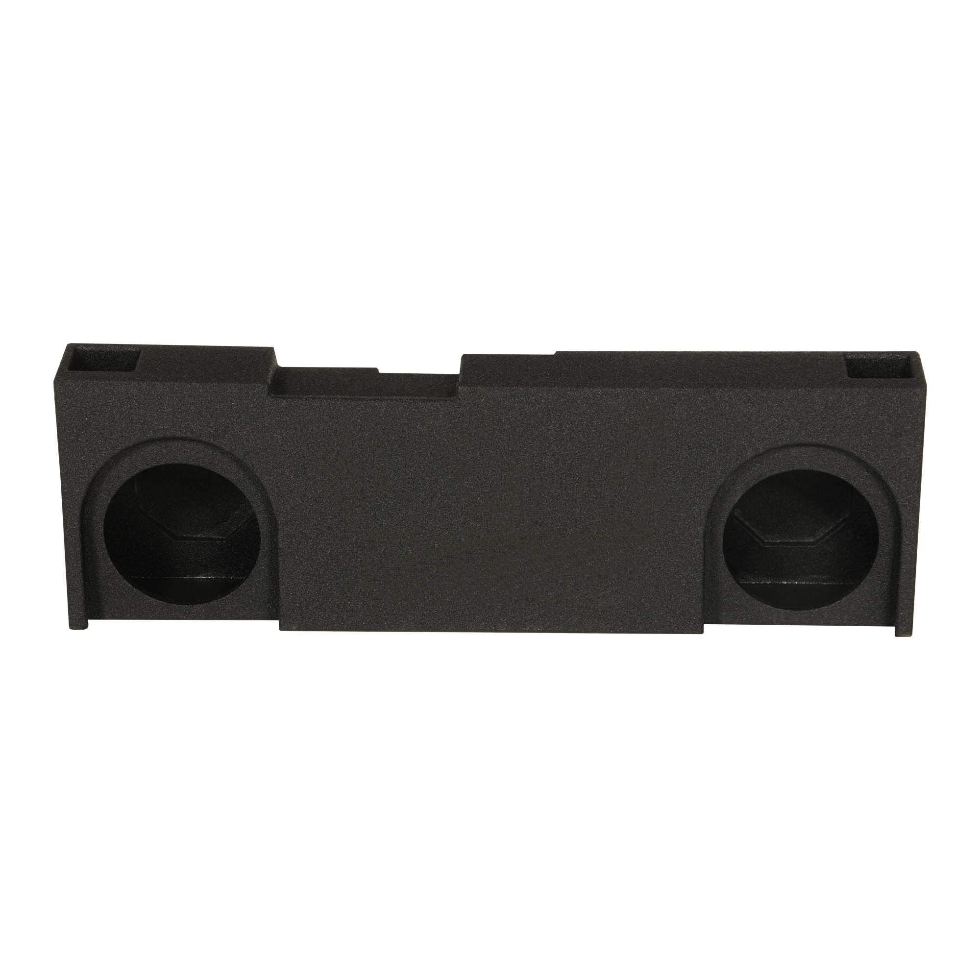 Qpower 2 Hole 2014 2016 Gm/Chevy Crew Cab 10'' Ported Subwoofer Box | Qbgmc14210