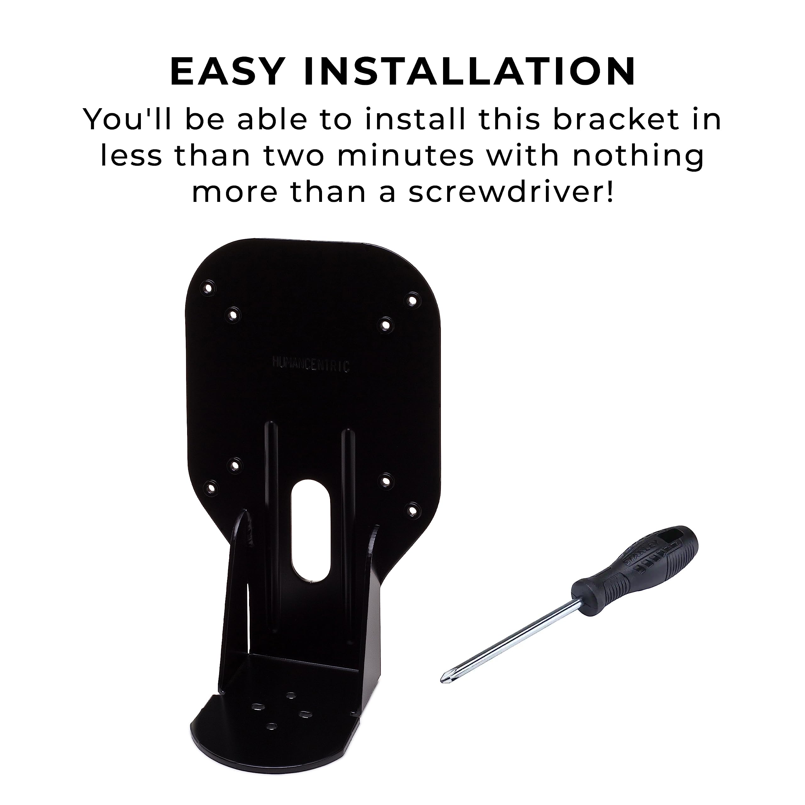 Humancentric Vesa Mount Adapter Bracket Compatible With Samsung Monitors, Fits Many Models Including Px2370, S23C350H, S24B300El, S24D300, S27B350, S24D330, S22B350, And More