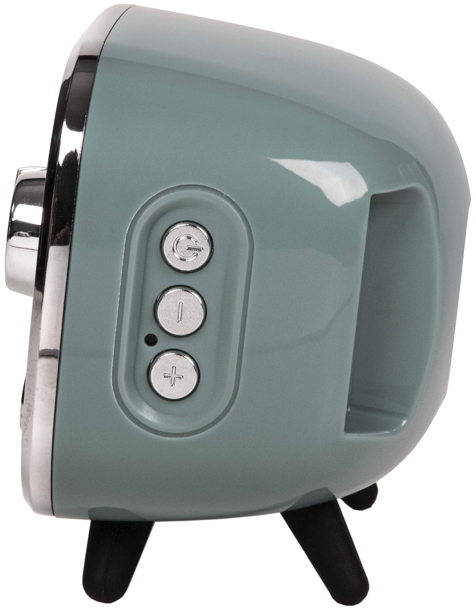 Crosley Cr3039A Tn Rondo Retro Portable Rechargeable Bluetooth Speaker, Tourmaline