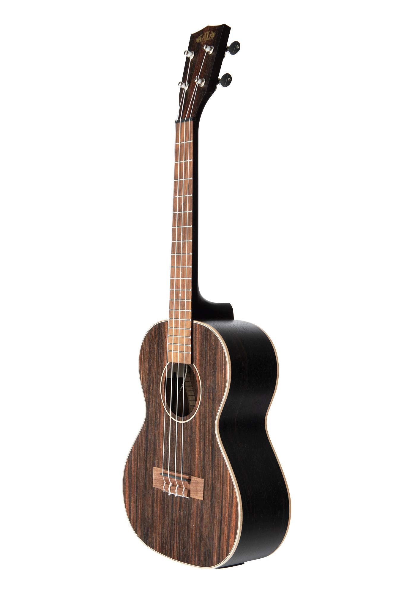 Kala Ukulele, Right, Striped Ebony, Tenor (Ka Eby Te)